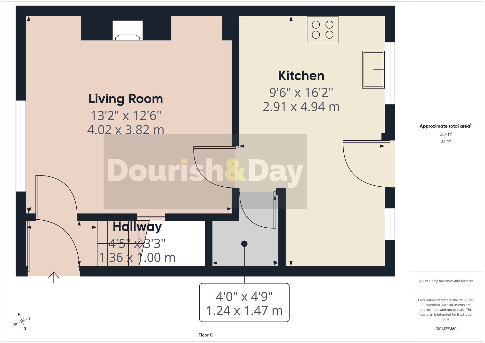 2 bed end of terrace house for sale in Blakiston Street, Stafford, ST16 - Property floorplan