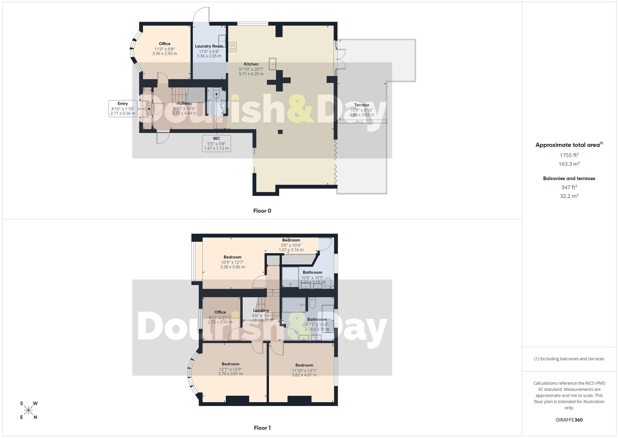 4 bed semi-detached house for sale in Stockton Lane, Stafford, ST17 - Property floorplan