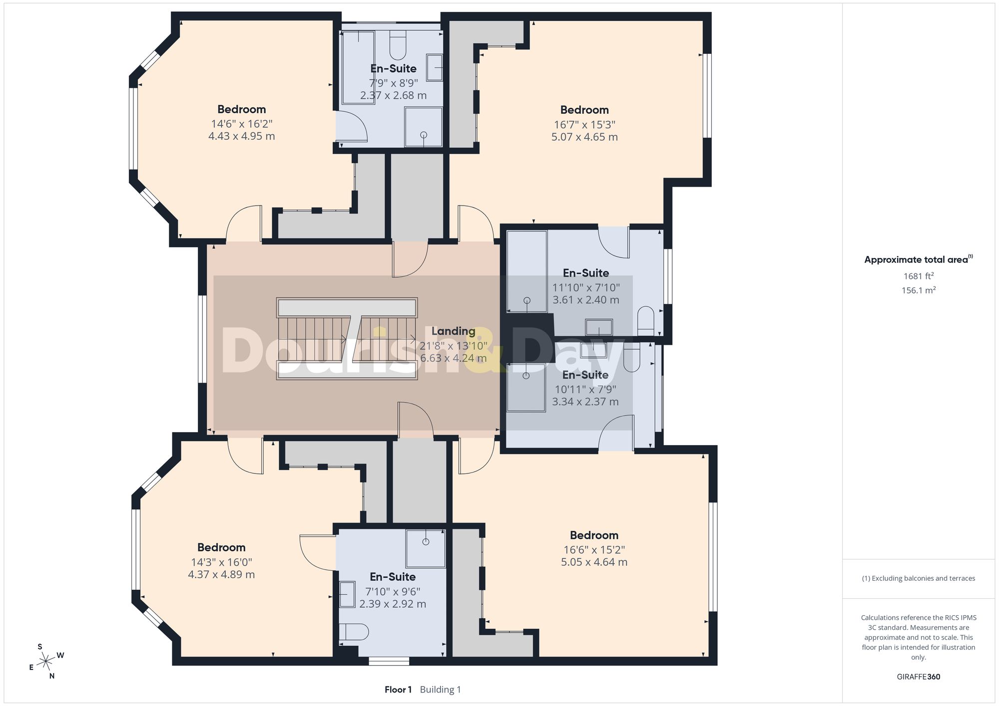 6 bed detached house for sale in The Green, Milford, ST17 - Property floorplan