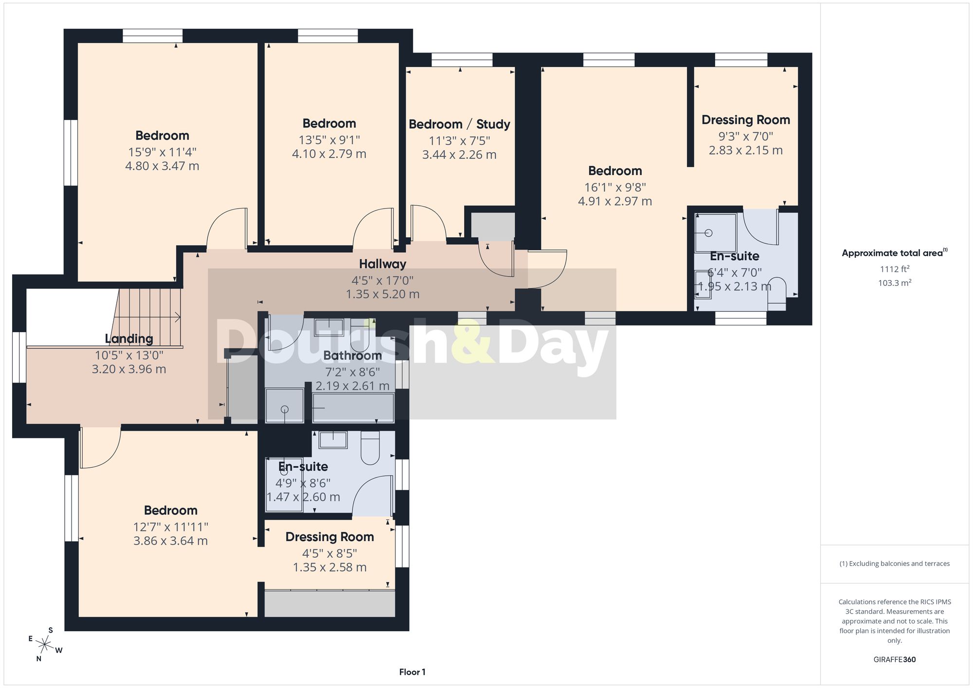 5 bed detached house for sale in Manor Grove, Stafford, ST16 - Property floorplan