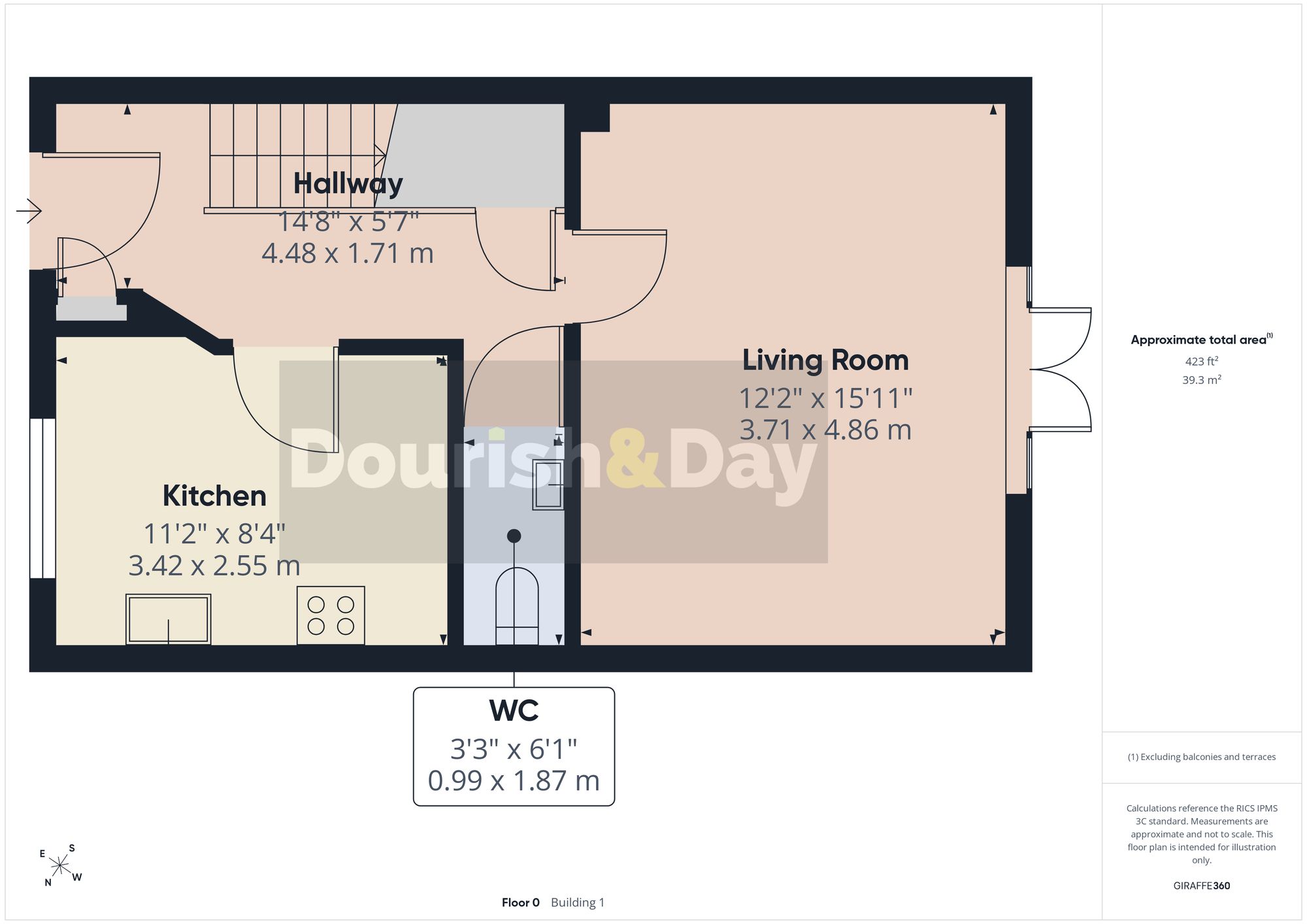 3 bed semi-detached house for sale in Hylton Road, Stafford, ST16 - Property floorplan