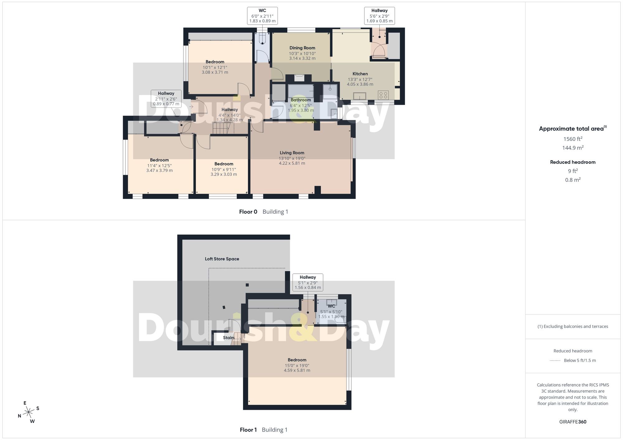 4 bed detached house for sale in The Crescent, Walton, ST17 - Property floorplan