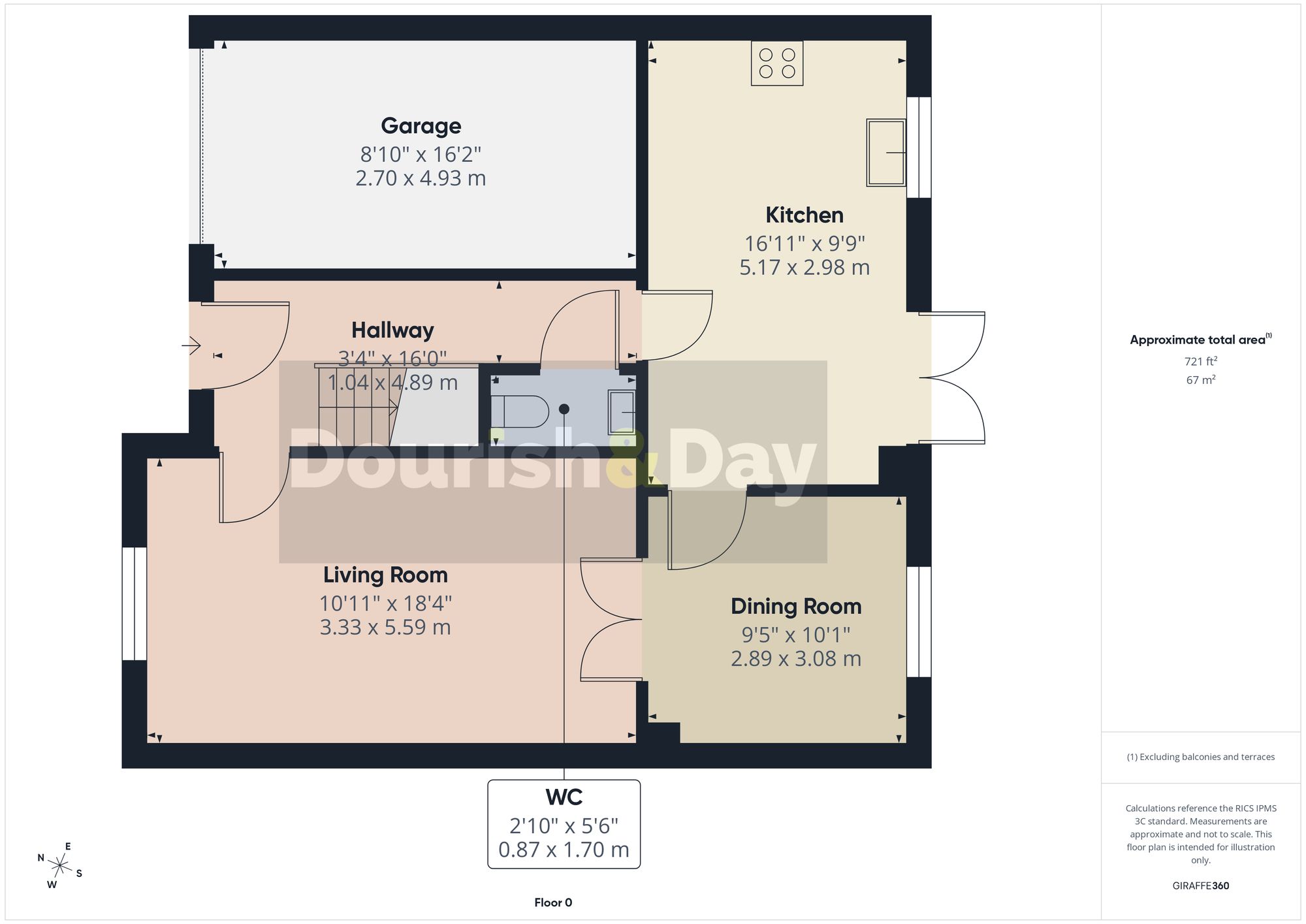 4 bed detached house for sale in Phoenix Rise, Pipe Gate, TF9 - Property floorplan
