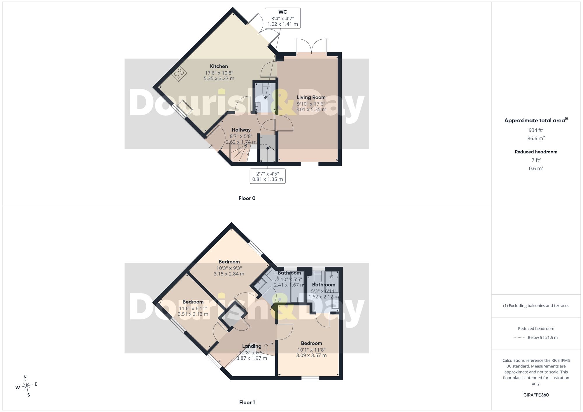 3 bed detached house for sale in Cardamine Parade, Stafford, ST16 - Property floorplan