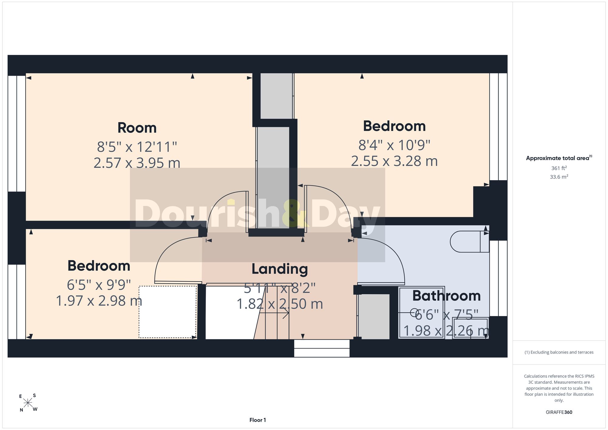 3 bed semi-detached house for sale in Norman Road, Penkridge, ST19 - Property floorplan