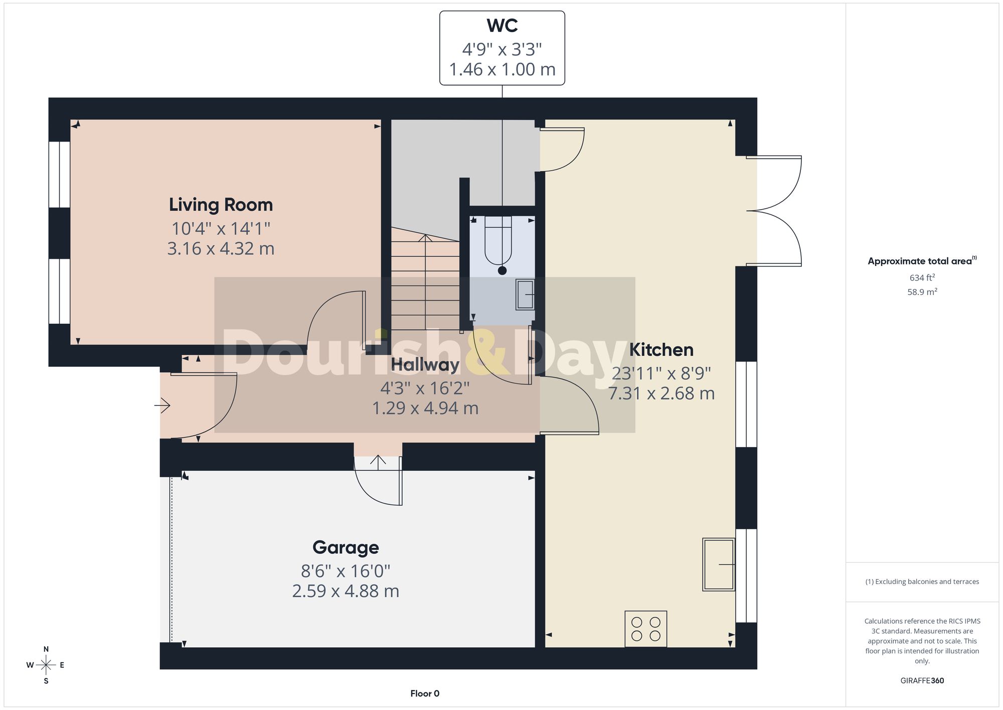 4 bed detached house for sale in Shakespeare Drive, Penkridge, ST19 - Property floorplan