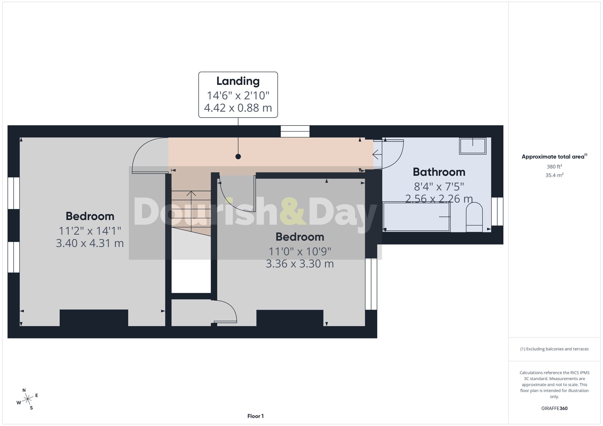 2 bed end of terrace house for sale in Marston Road, Stafford, ST16 - Property floorplan