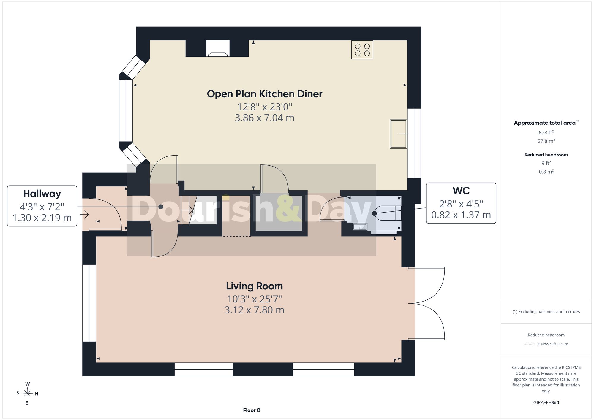 4 bed semi-detached house for sale in Witney Road, Stafford, ST17 - Property floorplan