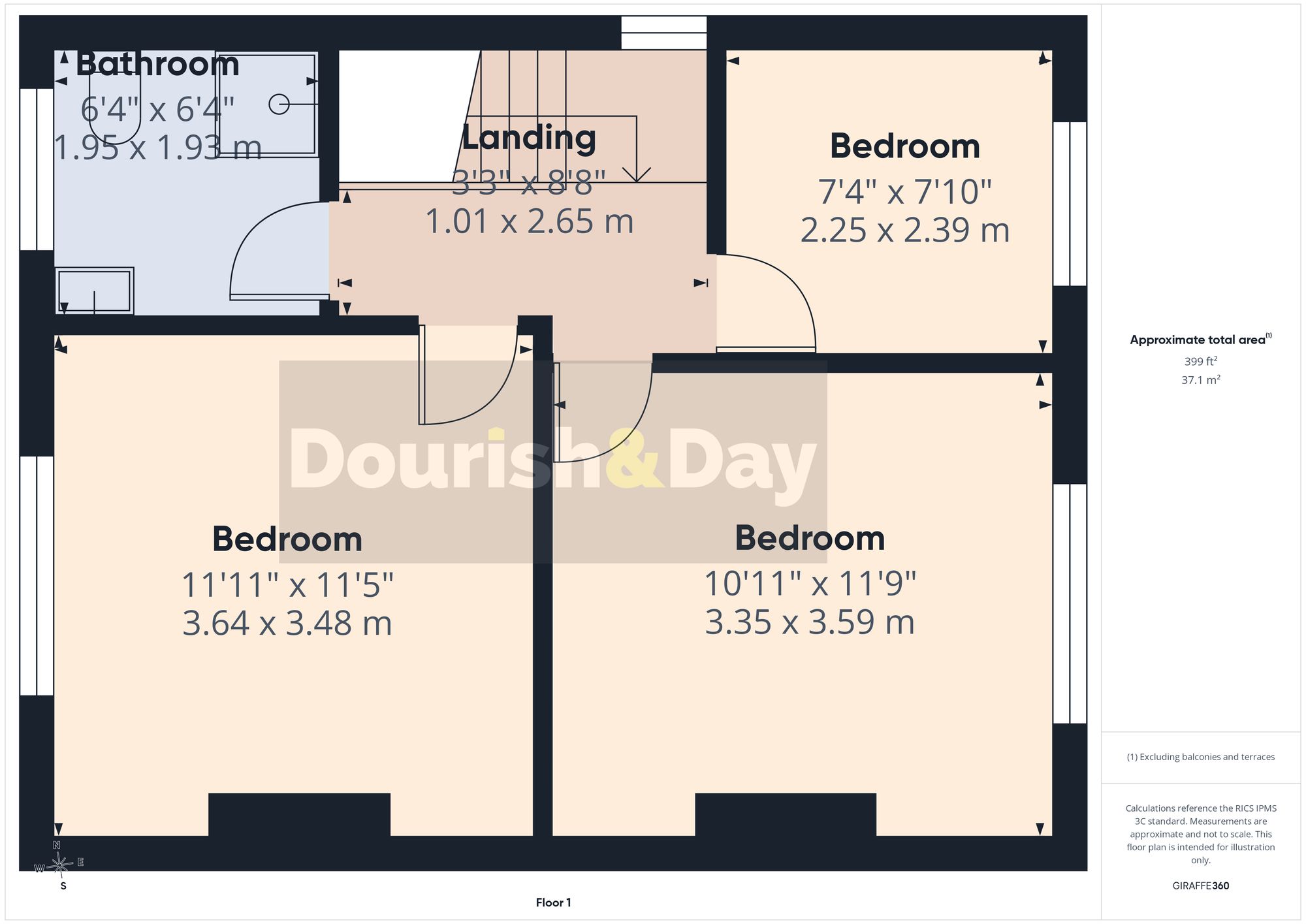 3 bed semi-detached house for sale in Silkmore Lane, Stafford, ST17 - Property floorplan