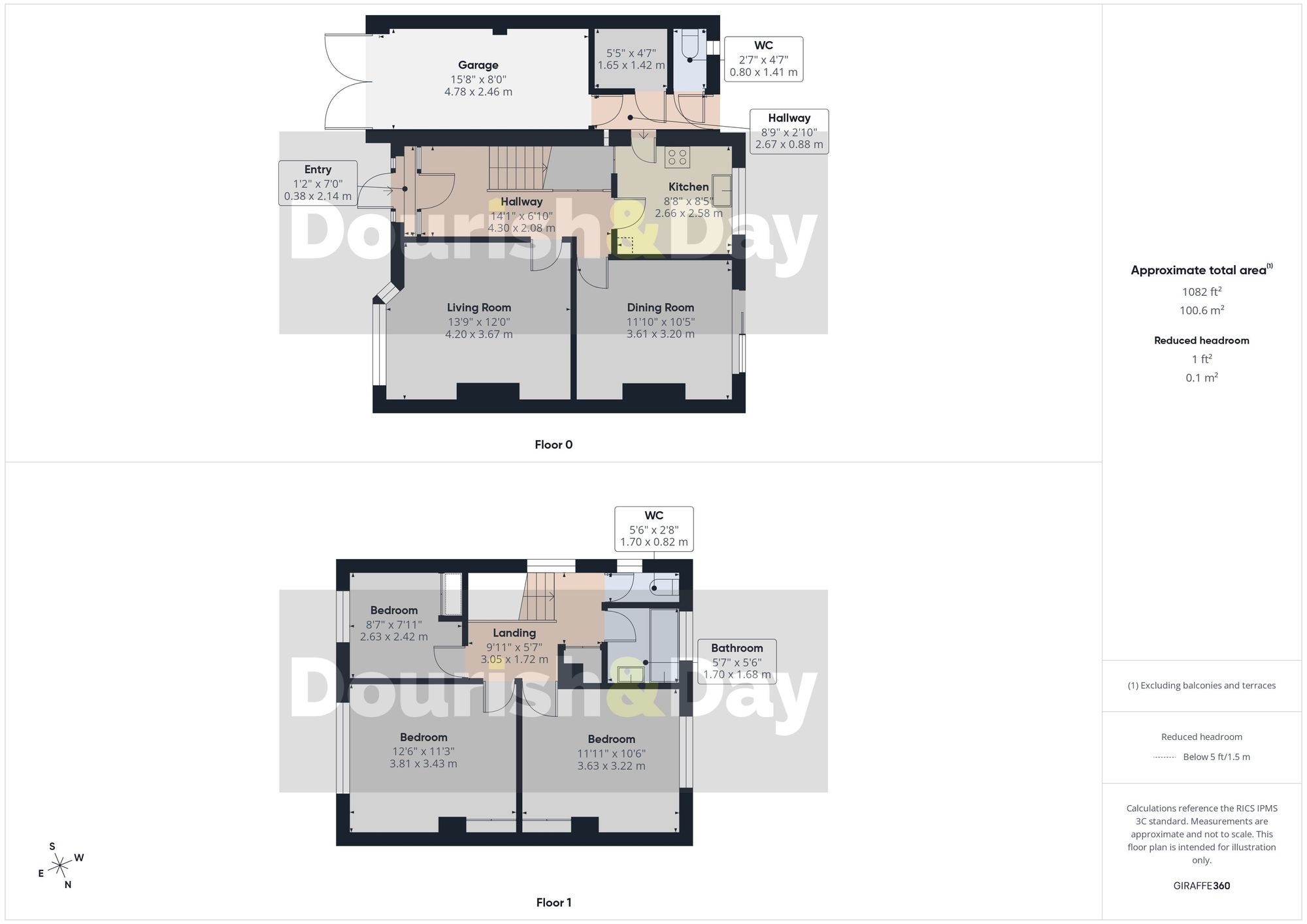 3 bed semi-detached house for sale in Rickerscote Avenue, Stafford, ST17 - Property floorplan