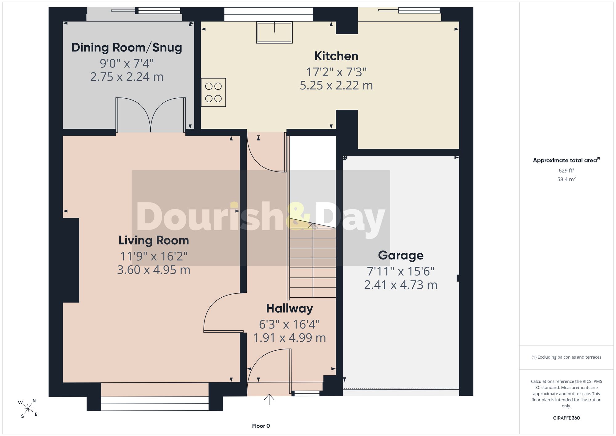 3 bed detached house for sale in Cherrybrook Drive, Penkridge, ST19 - Property floorplan