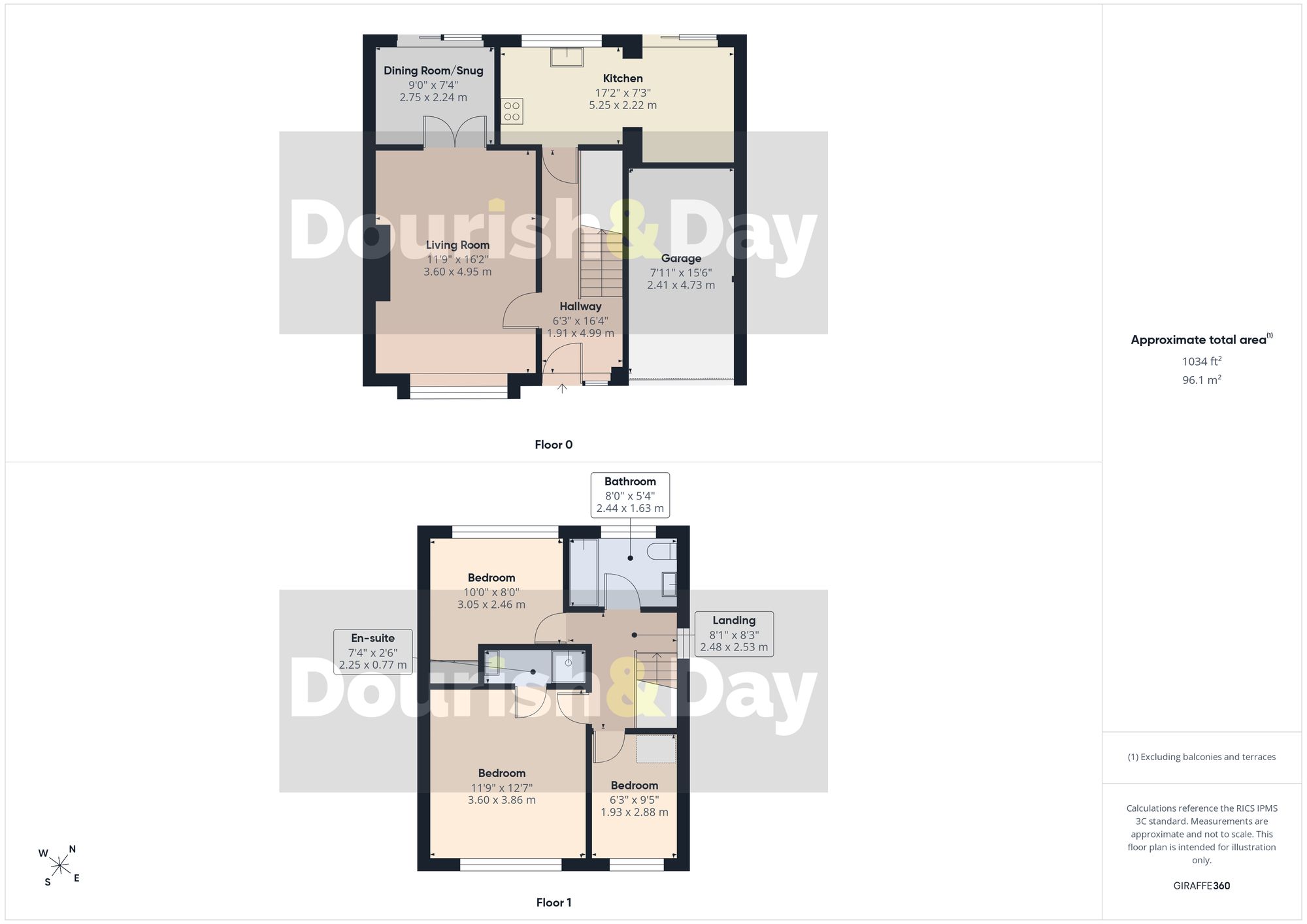 3 bed detached house for sale in Cherrybrook Drive, Penkridge, ST19 - Property floorplan