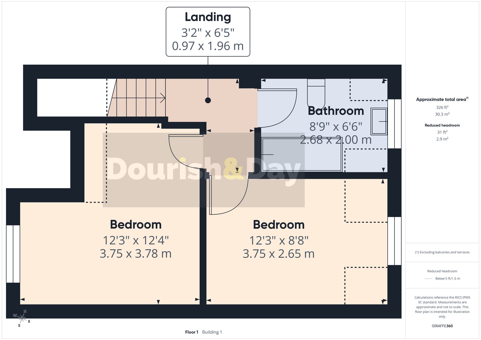 2 bed semi-detached house for sale in Eccleshall Road, Loggerheads, TF9 - Property floorplan