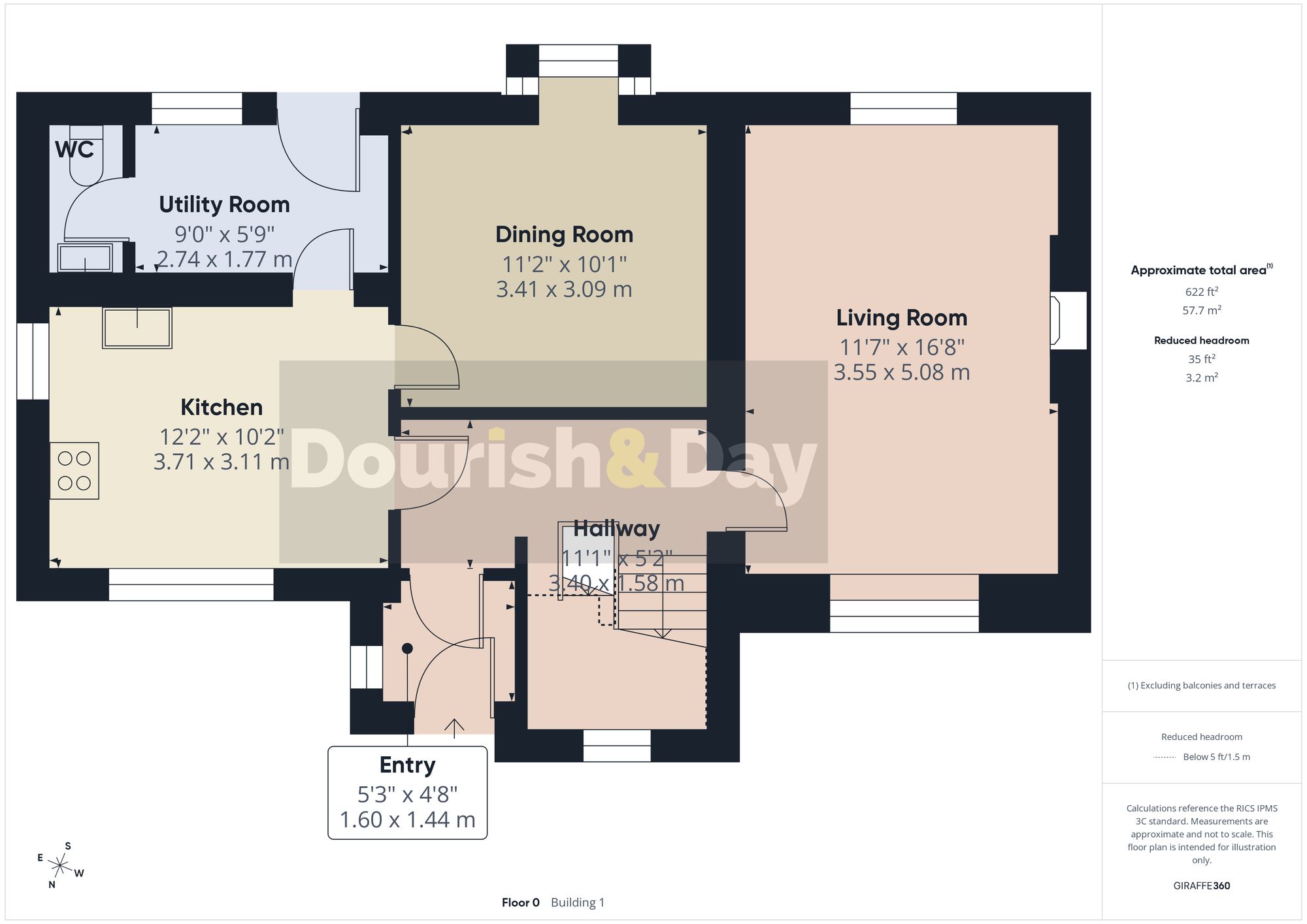 3 bed detached house for sale in Cox Bank, Crewe, CW3 - Property floorplan