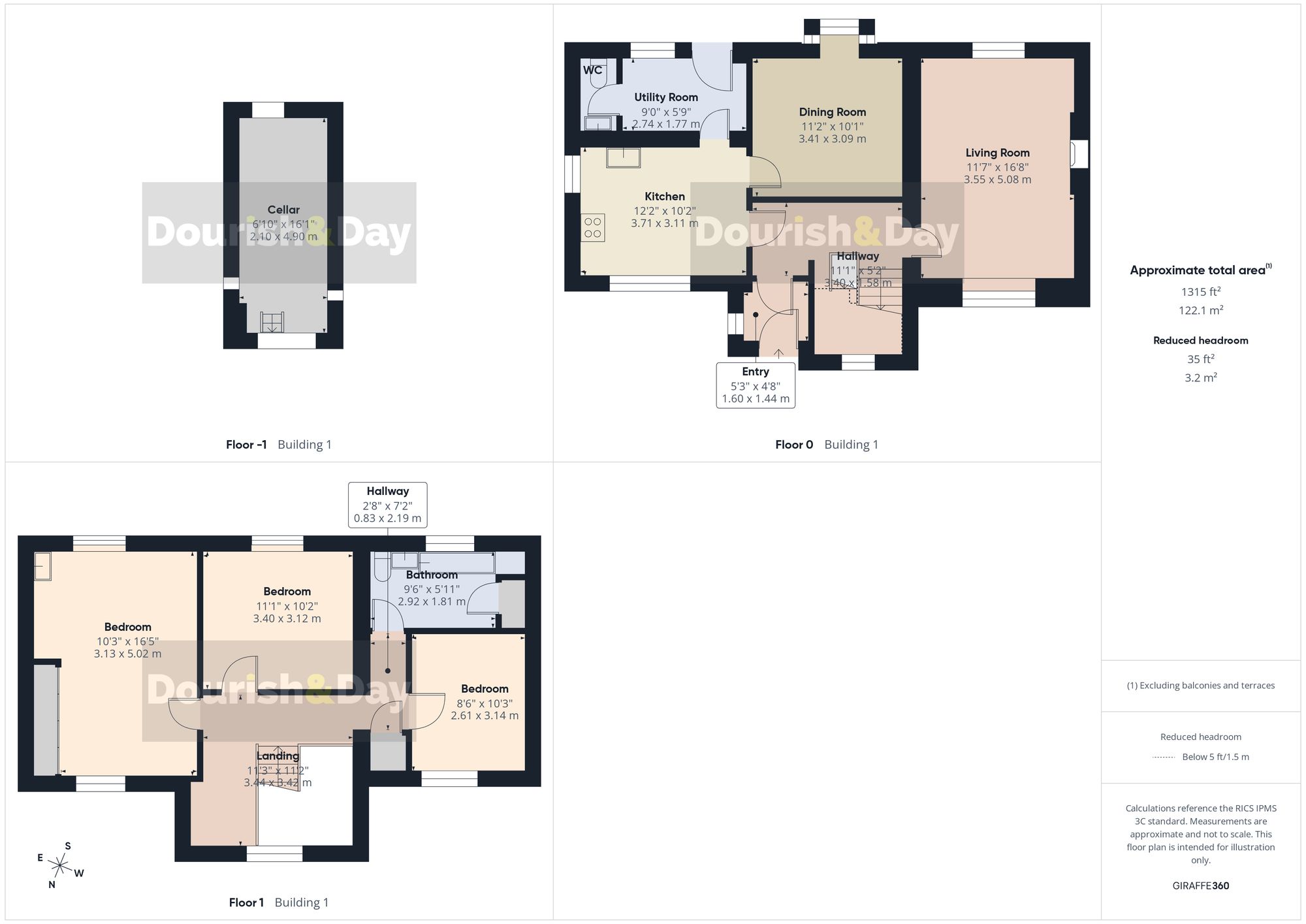 3 bed detached house for sale in Cox Bank, Crewe, CW3 - Property floorplan