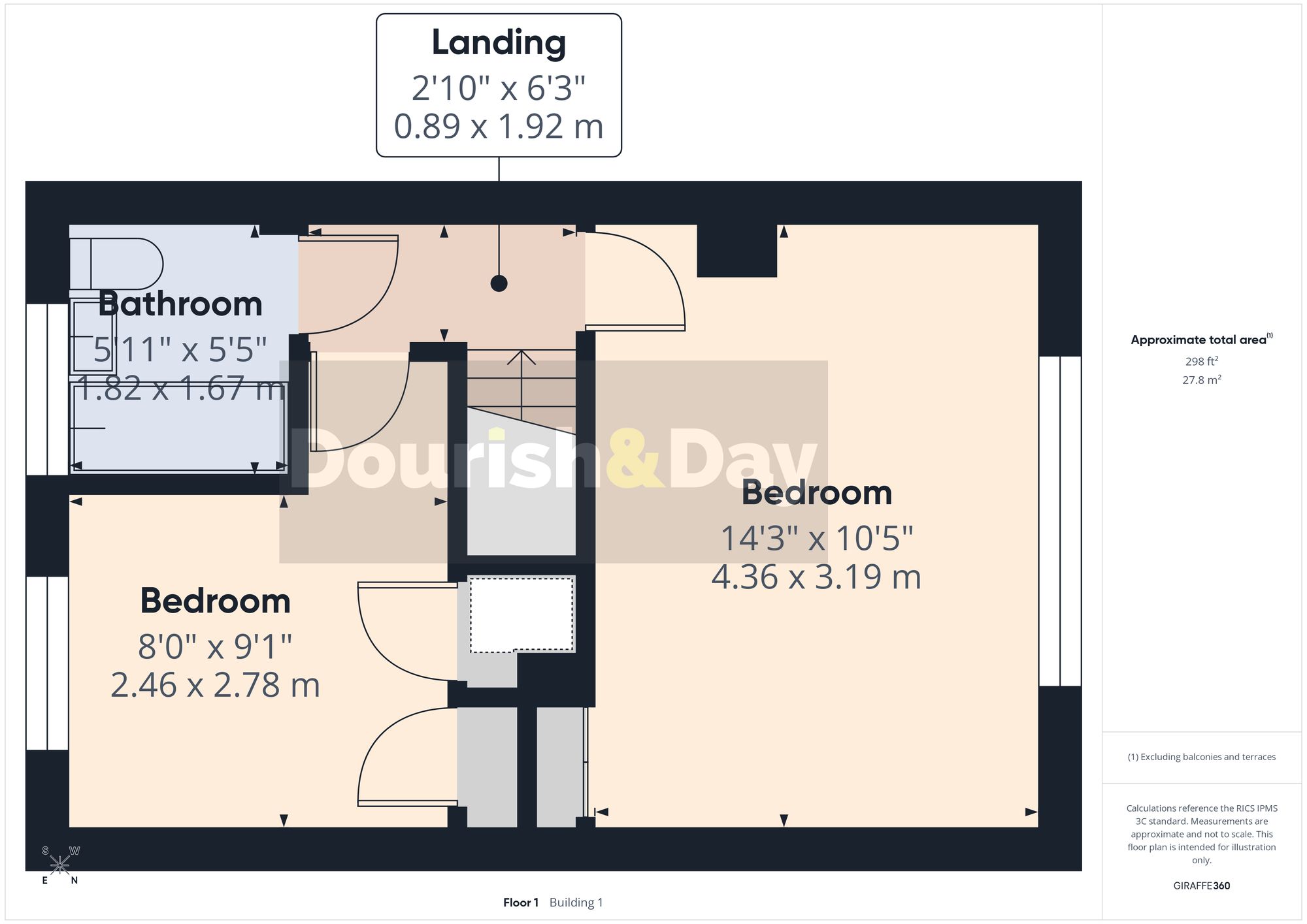 2 bed semi-detached house for sale in Leacroft Road, Penkridge, ST19 - Property floorplan