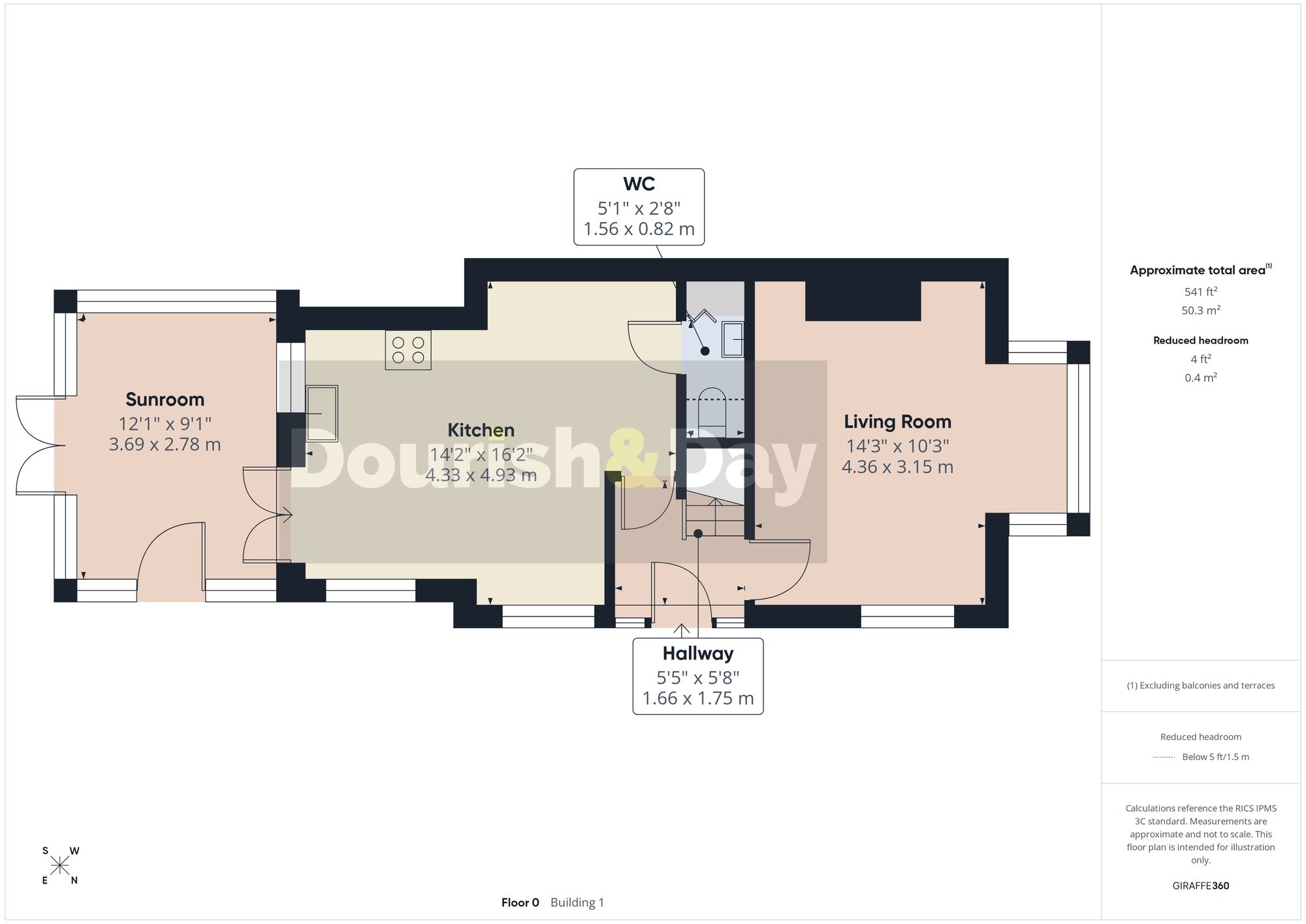 2 bed semi-detached house for sale in Leacroft Road, Penkridge, ST19 - Property floorplan