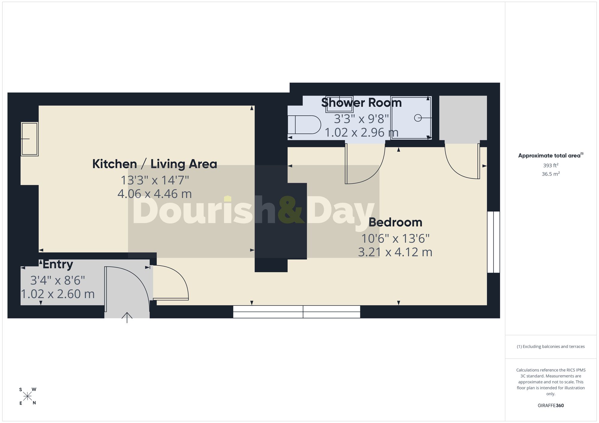 1 bed flat to rent in Shropshire Street, Market Drayton, TF9 - Property floorplan