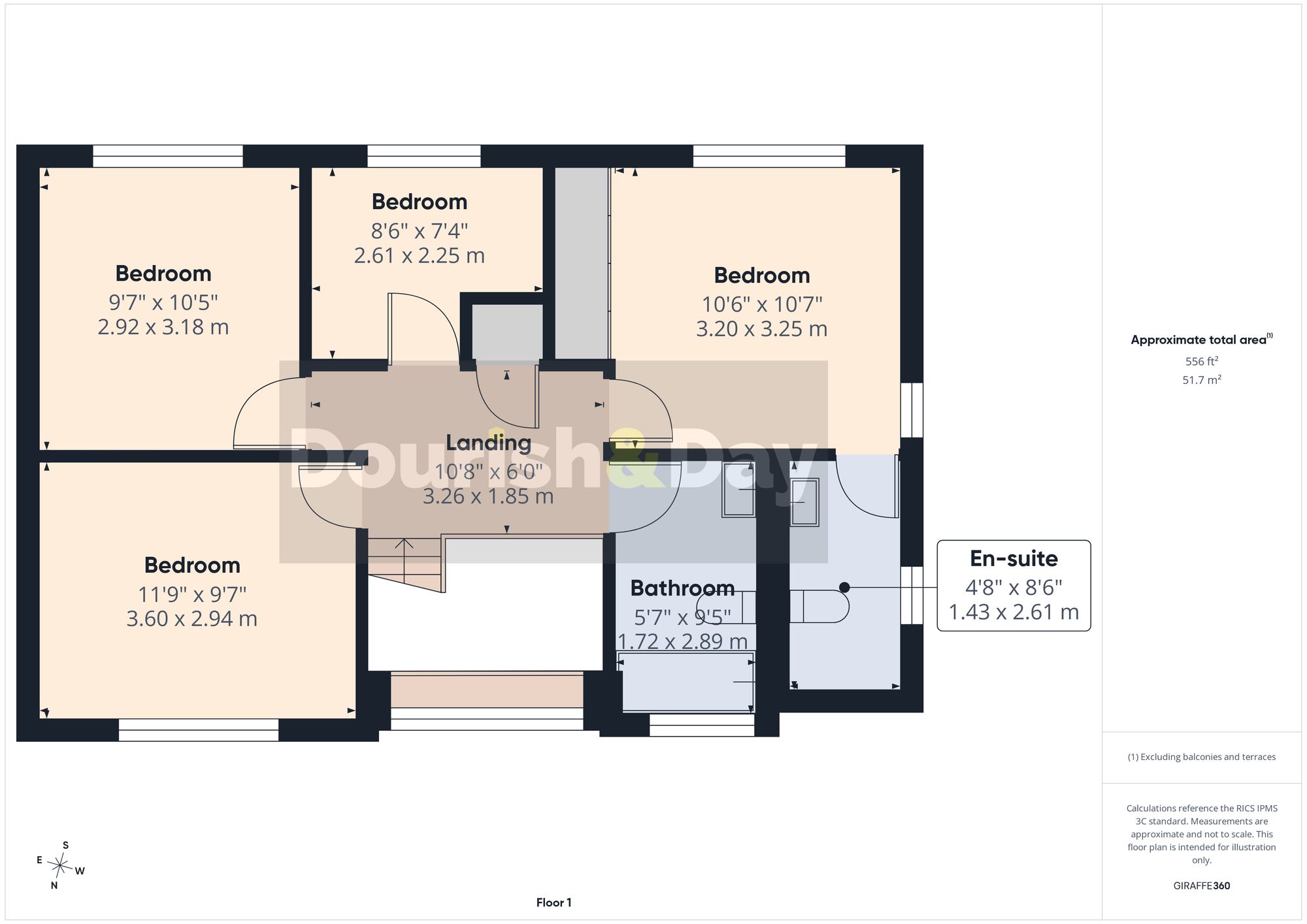 4 bed detached house for sale in Badger Brow Road, Loggerheads, TF9 - Property floorplan