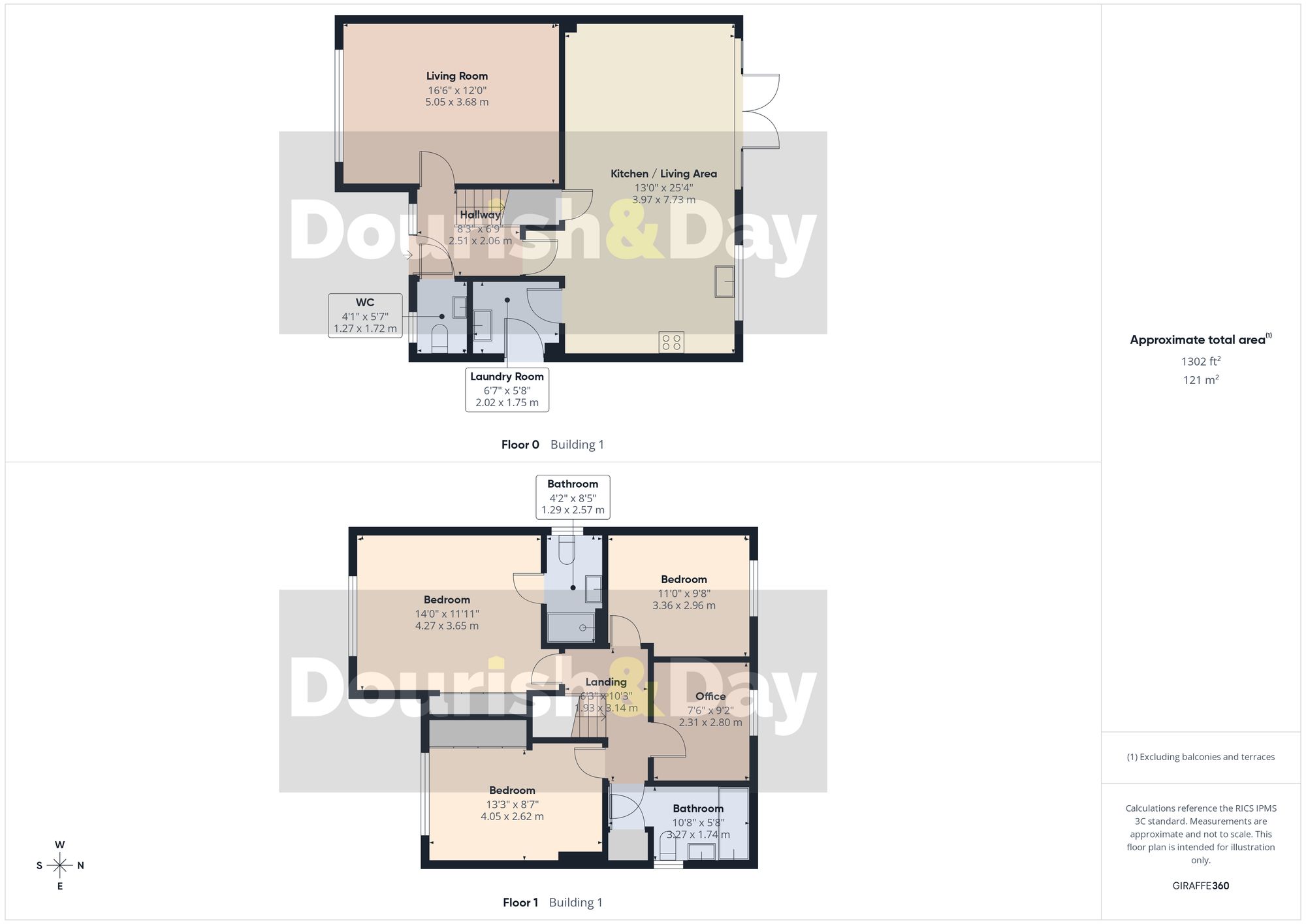 4 bed detached house for sale in Oberton Gardens, Stafford, ST18 - Property floorplan