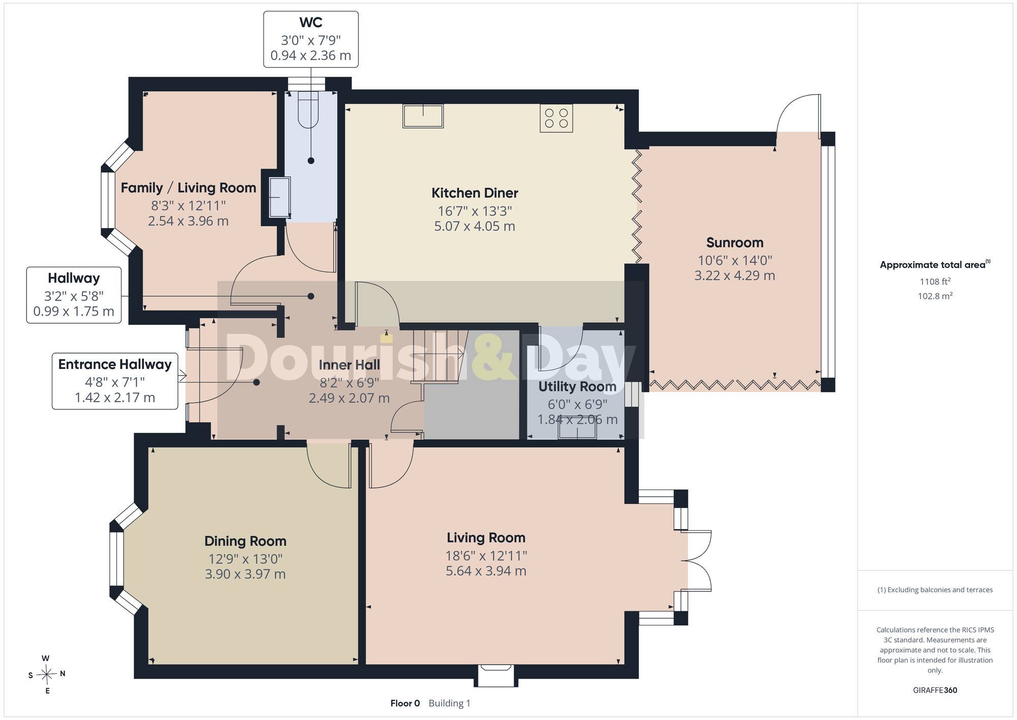 5 bed detached house for sale in The Garthlands, Stafford, ST17 - Property floorplan