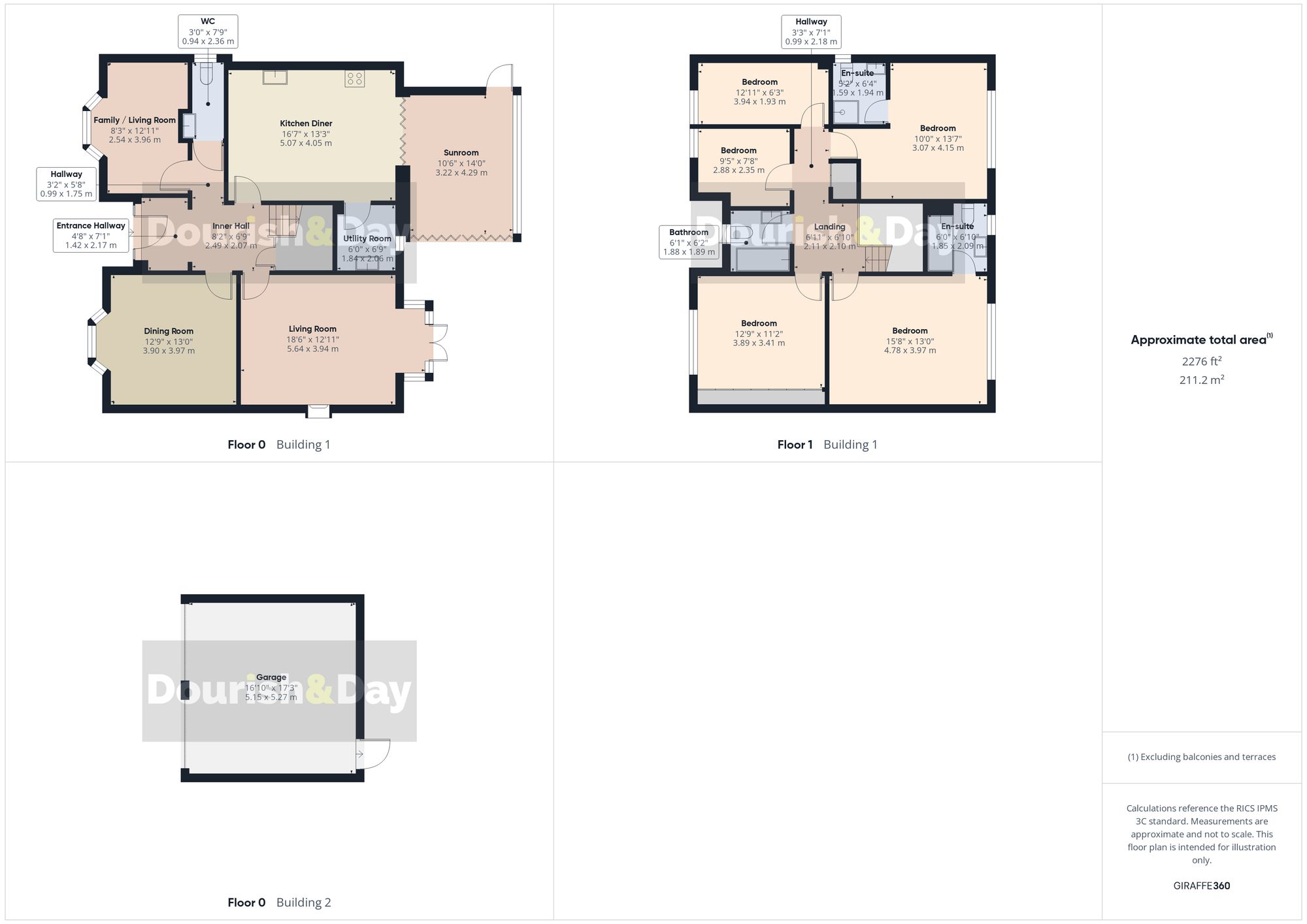 5 bed detached house for sale in The Garthlands, Stafford, ST17 - Property floorplan