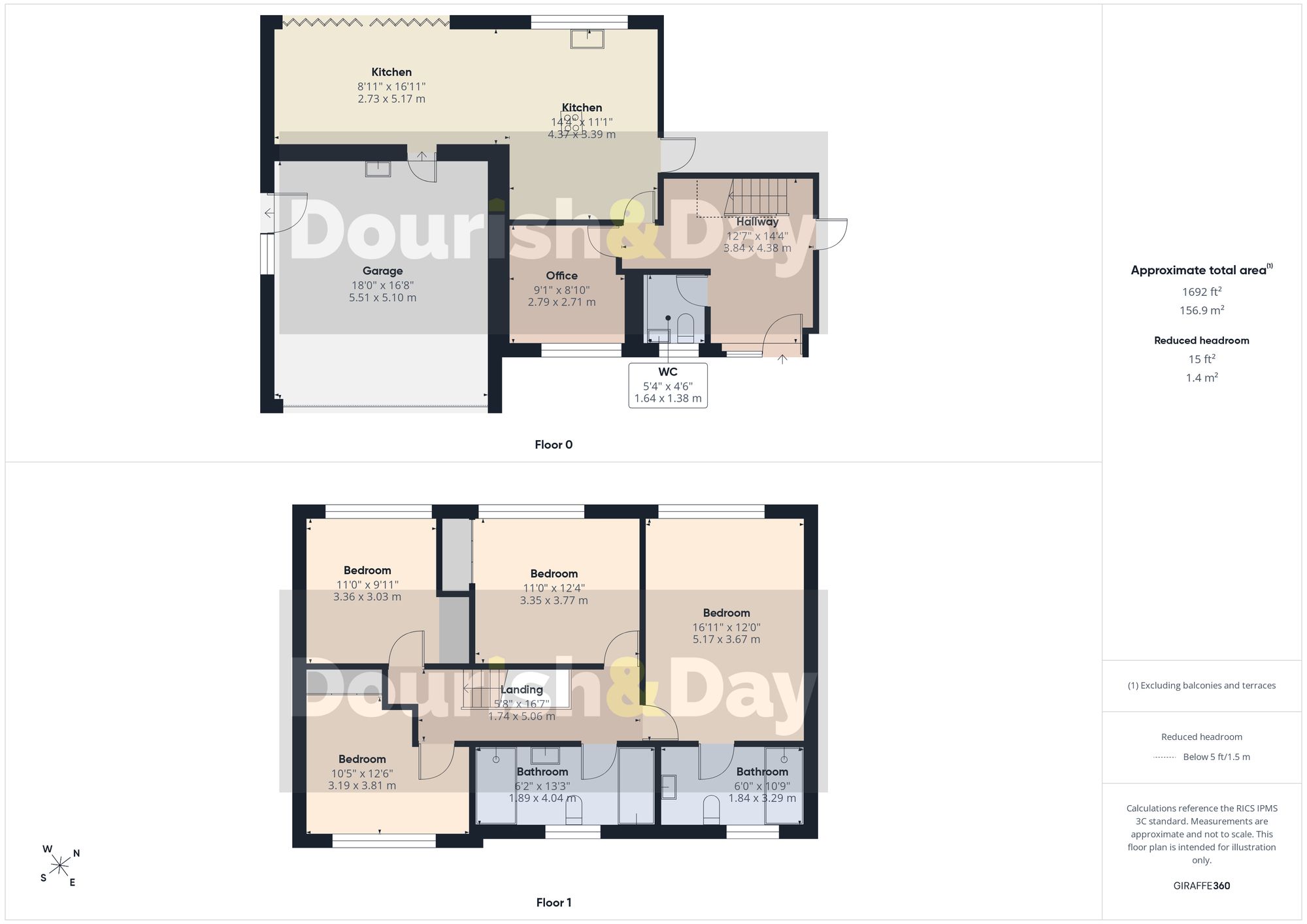 4 bed detached house for sale in Fir Tree Close, Coppenhall, ST18 - Property floorplan