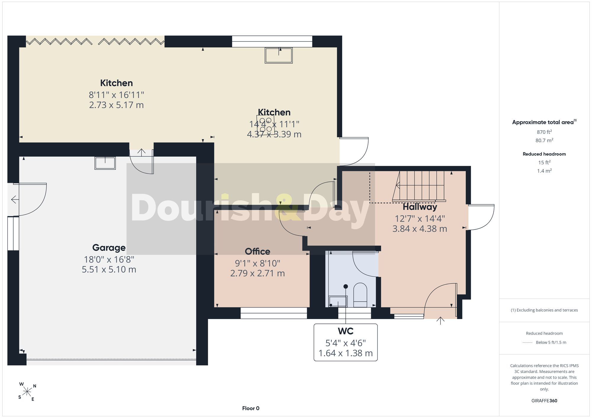 4 bed detached house for sale in Fir Tree Close, Coppenhall, ST18 - Property floorplan