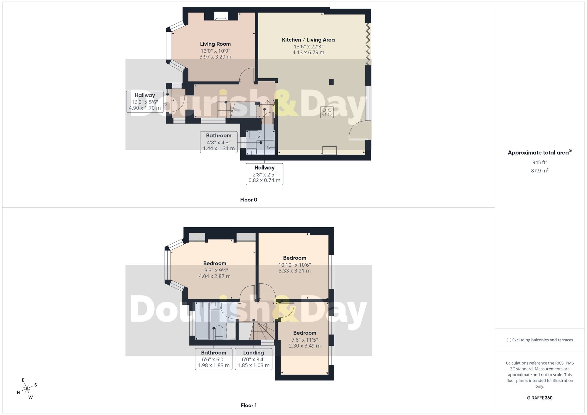 3 bed semi-detached house for sale in Tixall Road, Stafford, ST16 - Property floorplan