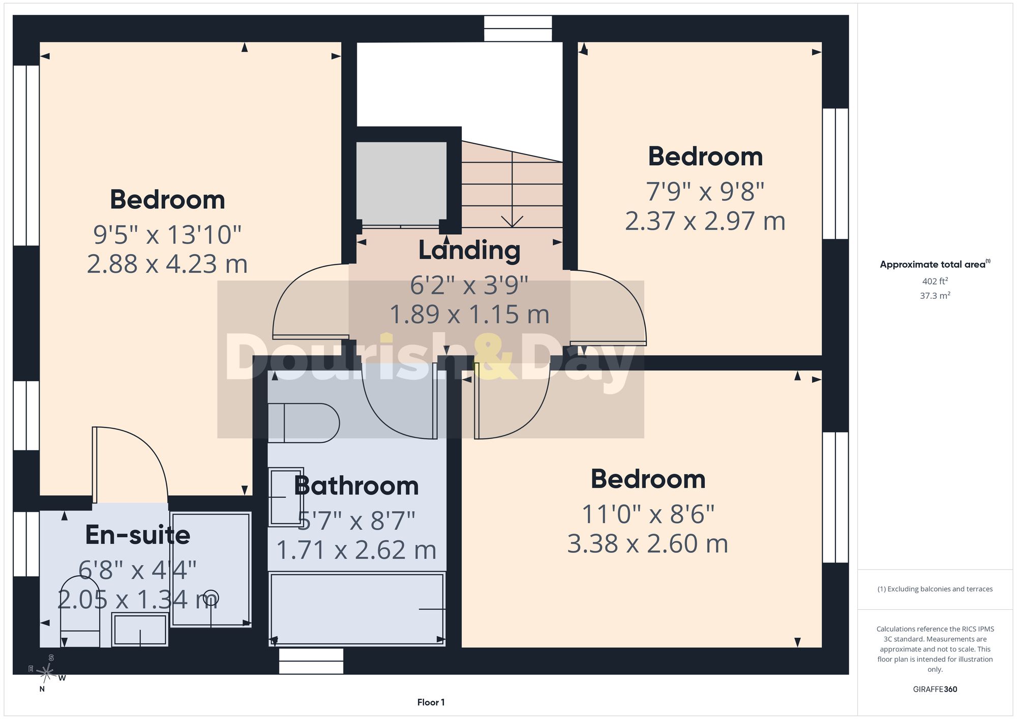 3 bed detached house for sale in Macbeth Close, Penkridge, ST19 - Property floorplan