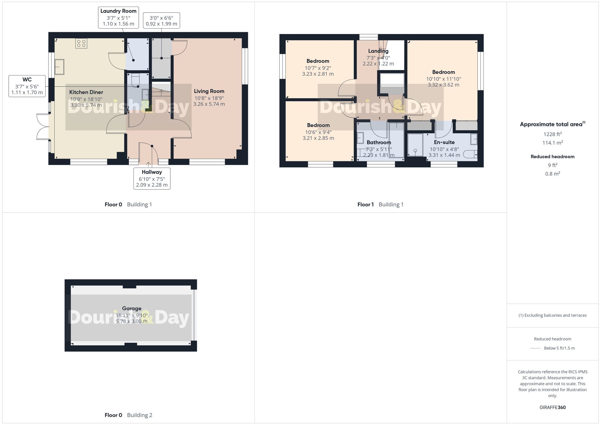 3 bed detached house for sale in Callowhill Place, Stafford, ST18 - Property floorplan