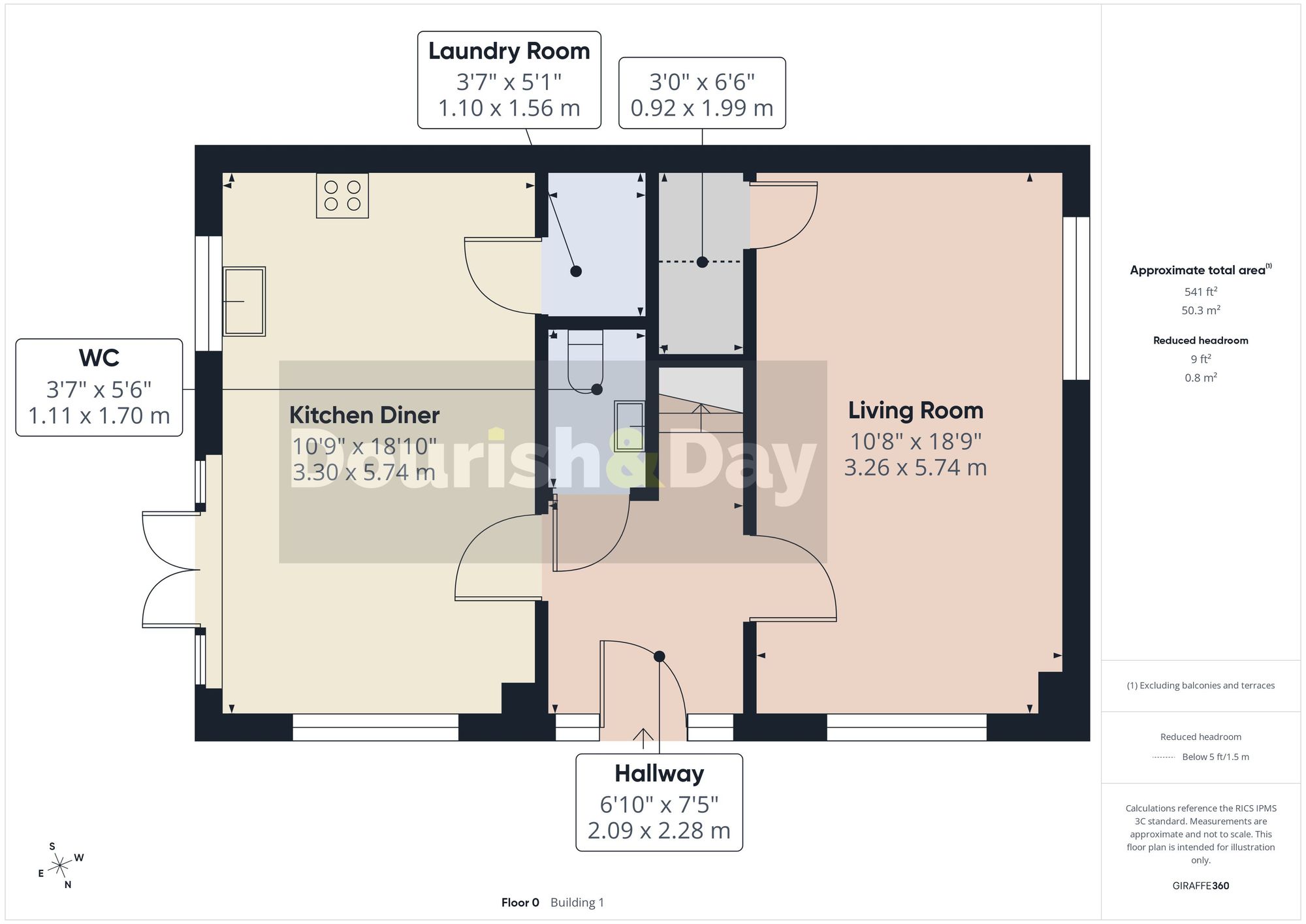 3 bed detached house for sale in Callowhill Place, Stafford, ST18 - Property floorplan