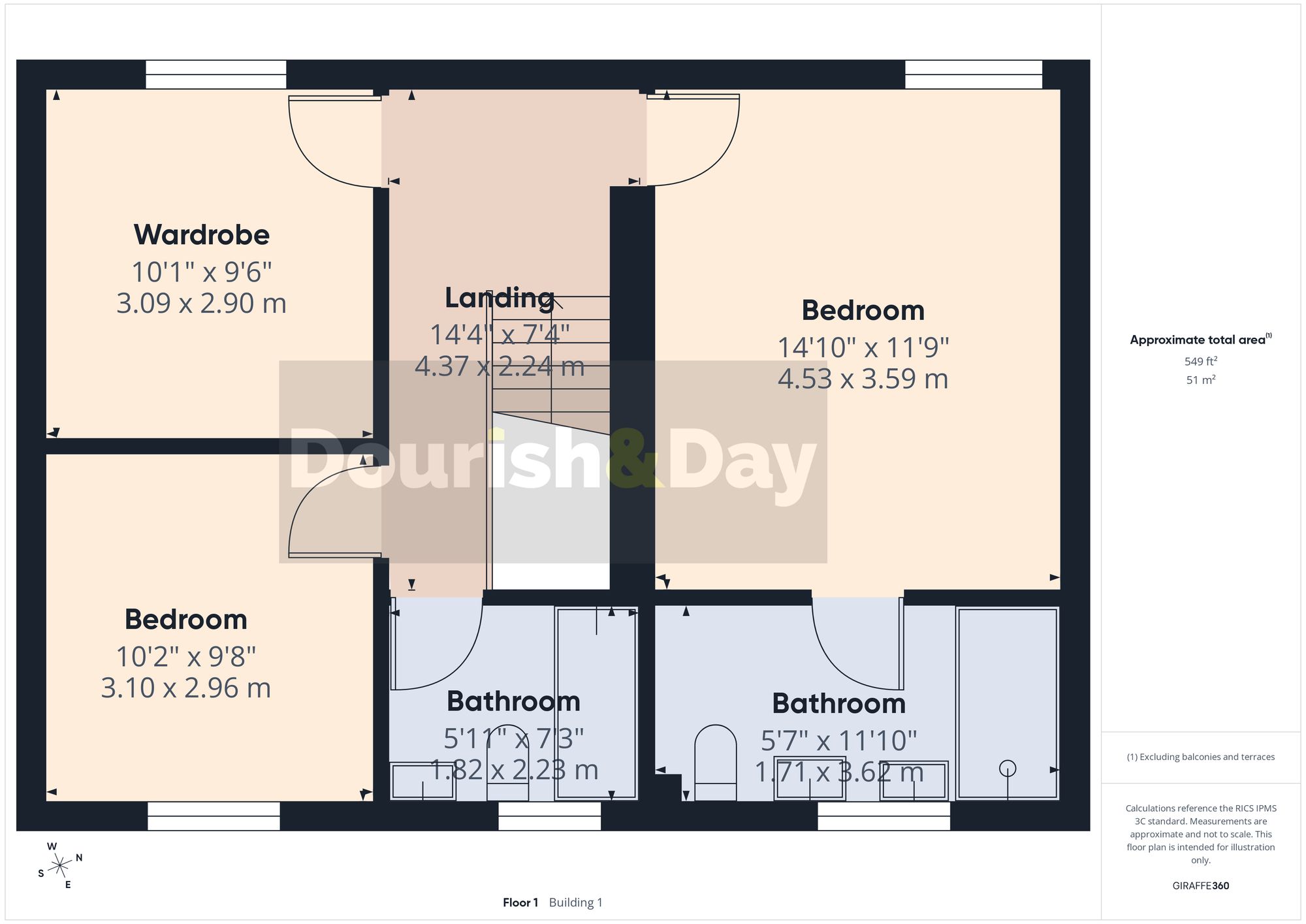 3 bed detached house for sale in Chorlton, Malpas, SY14 - Property floorplan