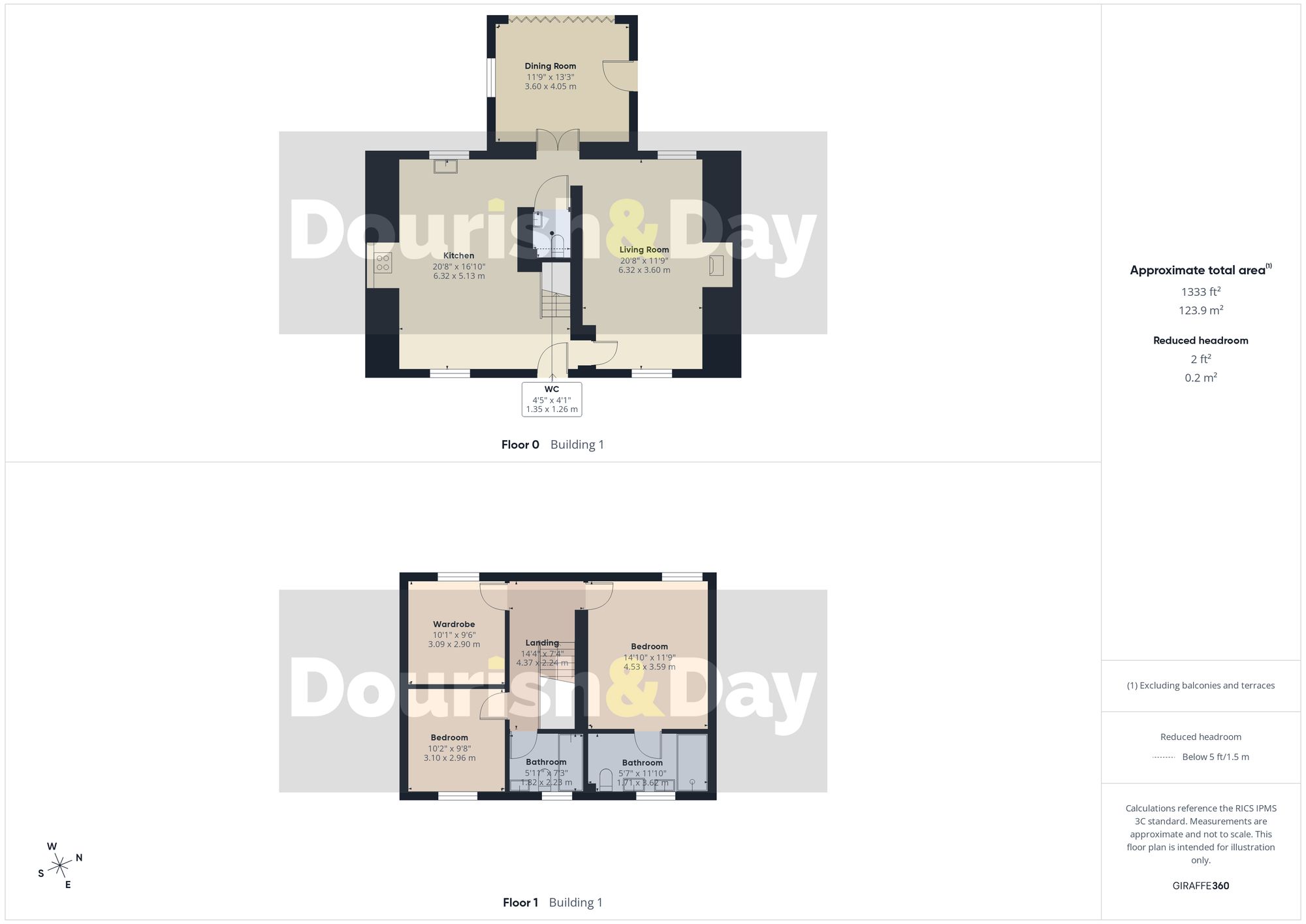 3 bed detached house for sale in Chorlton, Malpas, SY14 - Property floorplan