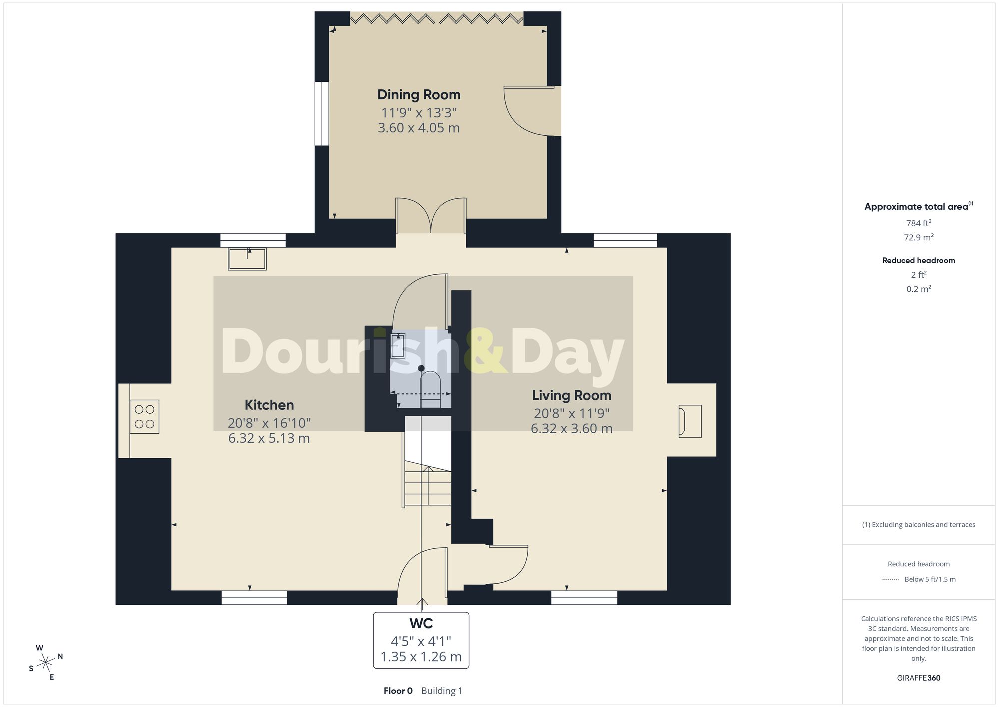 3 bed detached house for sale in Chorlton, Malpas, SY14 - Property floorplan