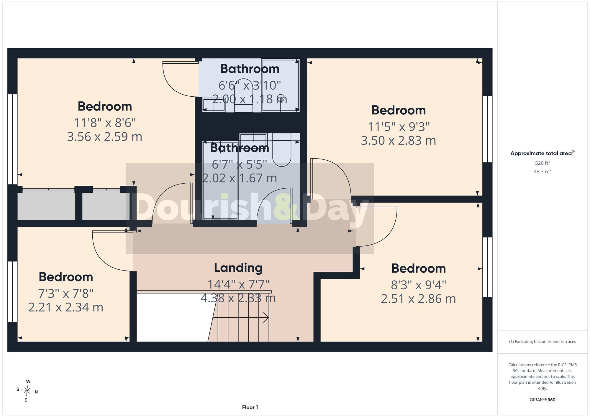4 bed detached house for sale in Paterson Drive, Stafford, ST16 - Property floorplan