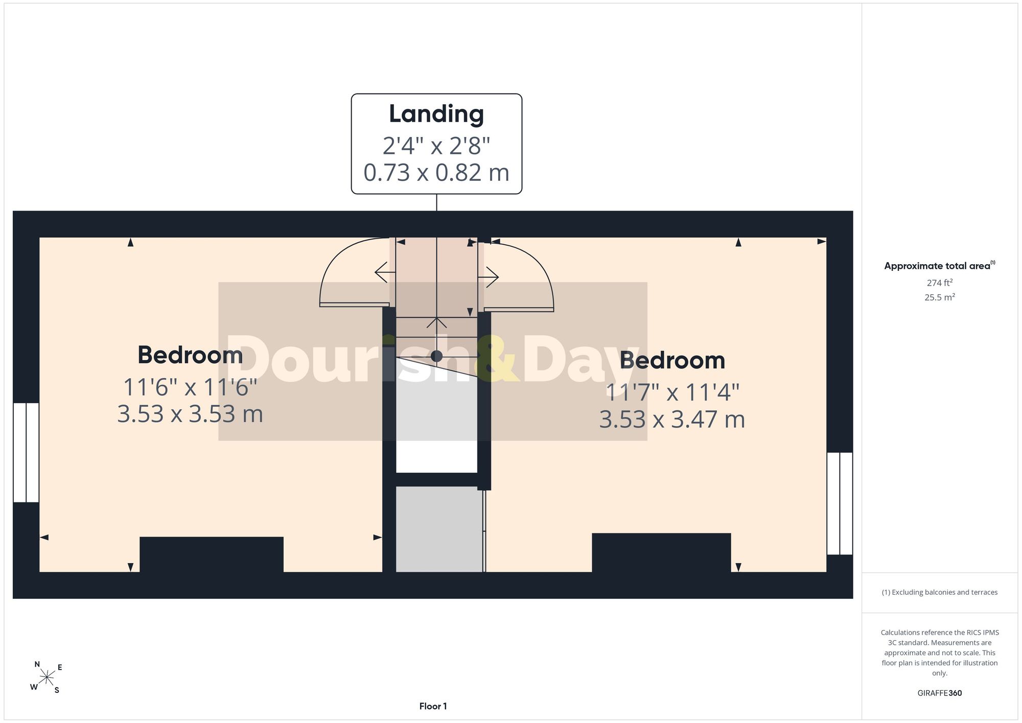 2 bed terraced house for sale in Albany Road, Stoke-On-Trent, ST4 - Property floorplan