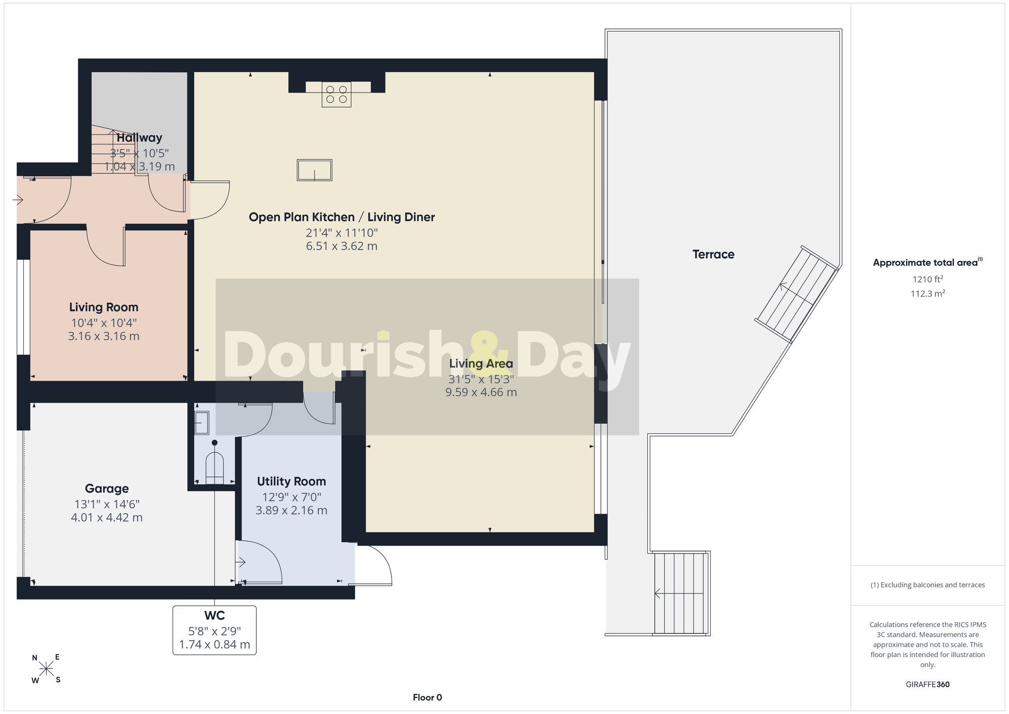 4 bed detached house for sale in Dartmouth Avenue, Cannock, WS11 - Property floorplan