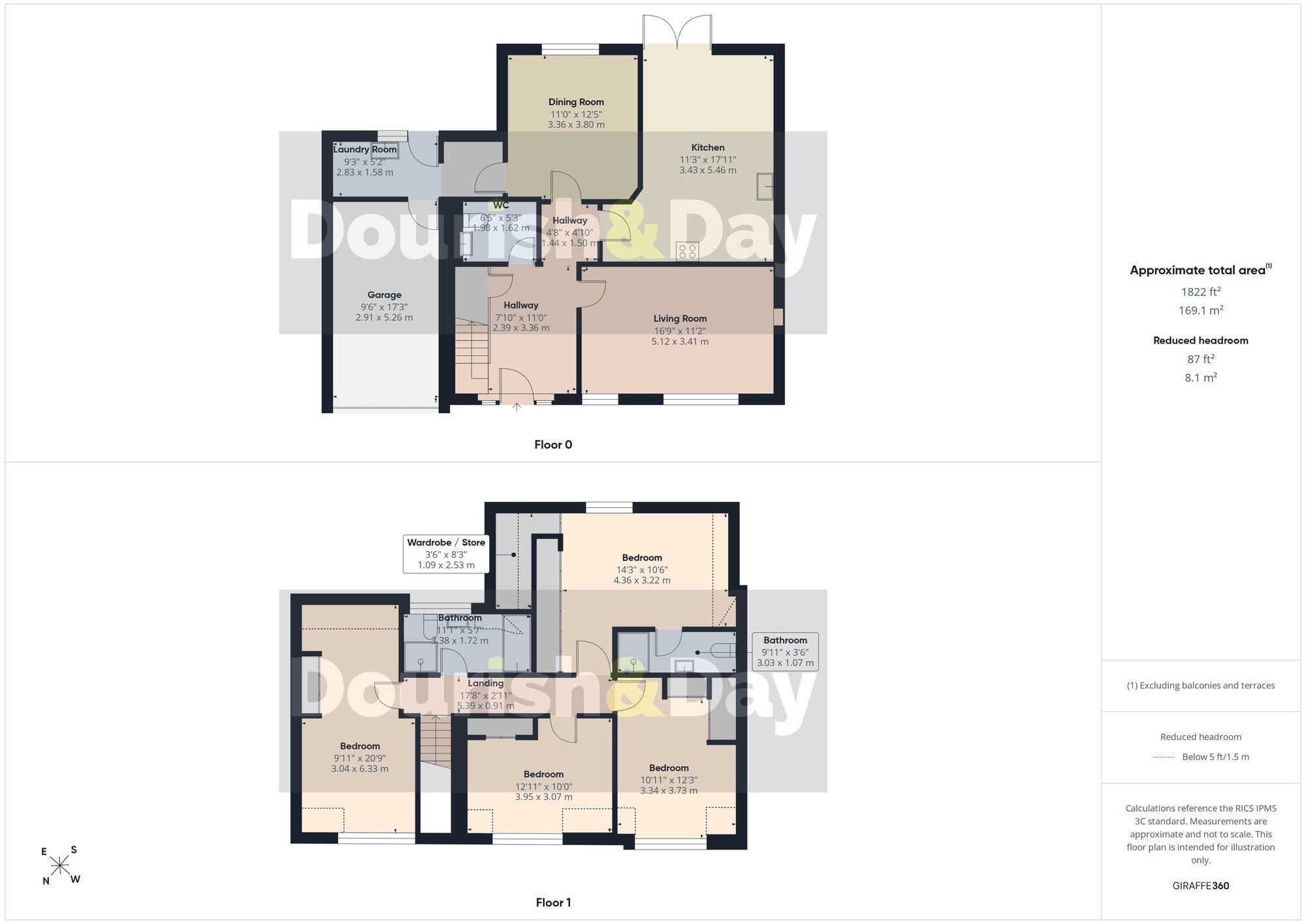 4 bed detached house for sale in Long Lane, Essington, WV11 - Property floorplan