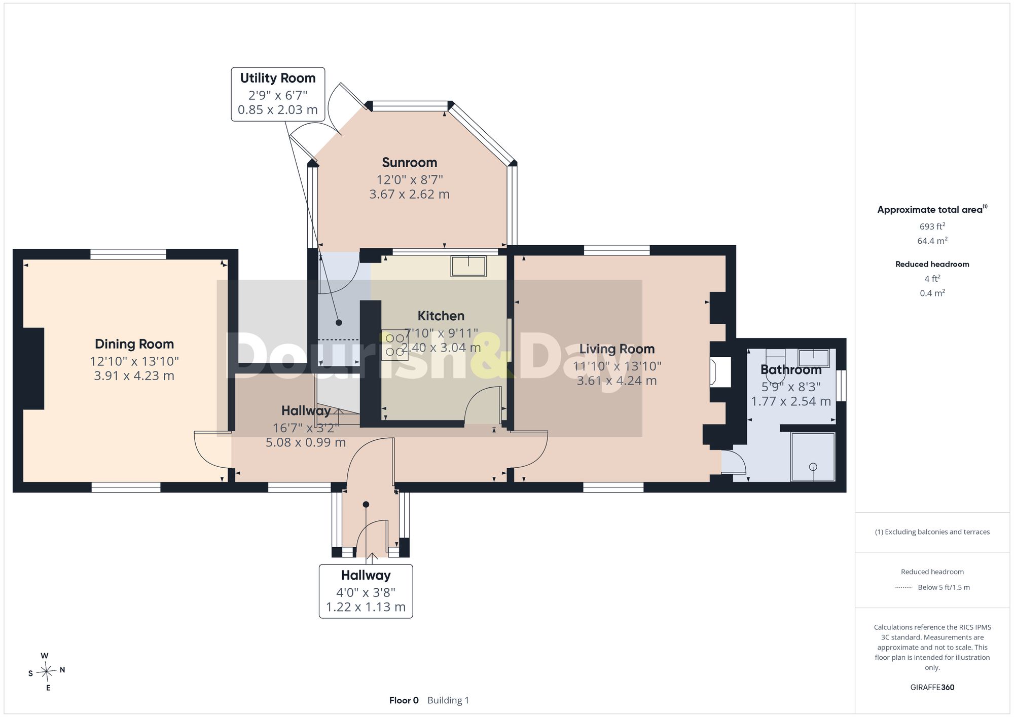 3 bed detached house for sale in Engleton Mill Lane, Brewood, ST19 - Property floorplan