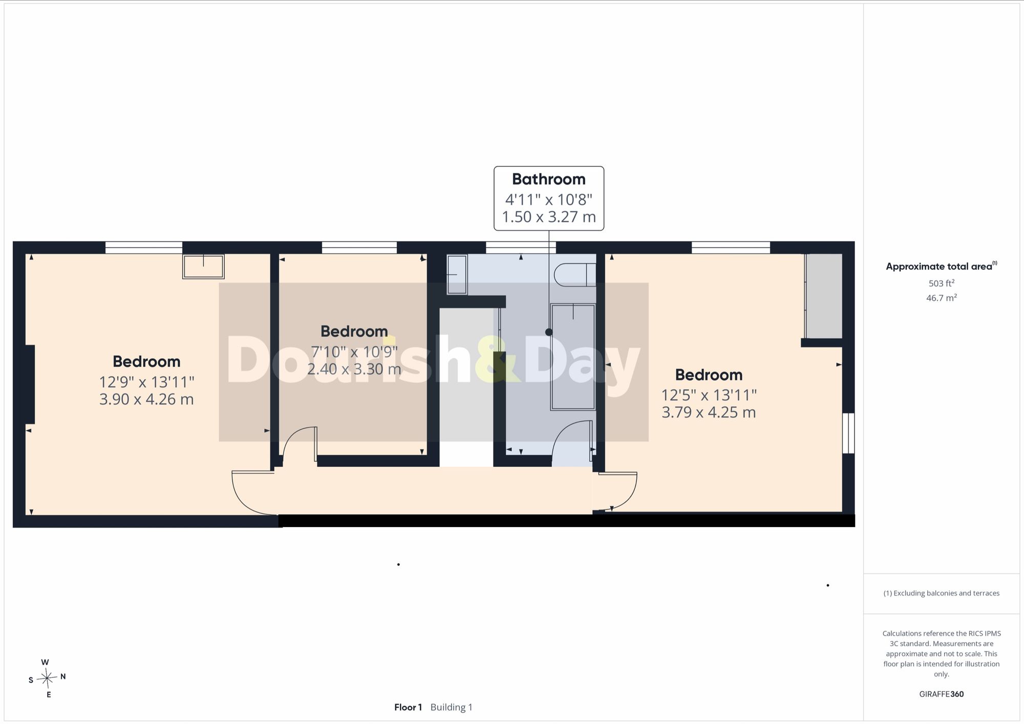 3 bed detached house for sale in Engleton Mill Lane, Brewood, ST19 - Property floorplan