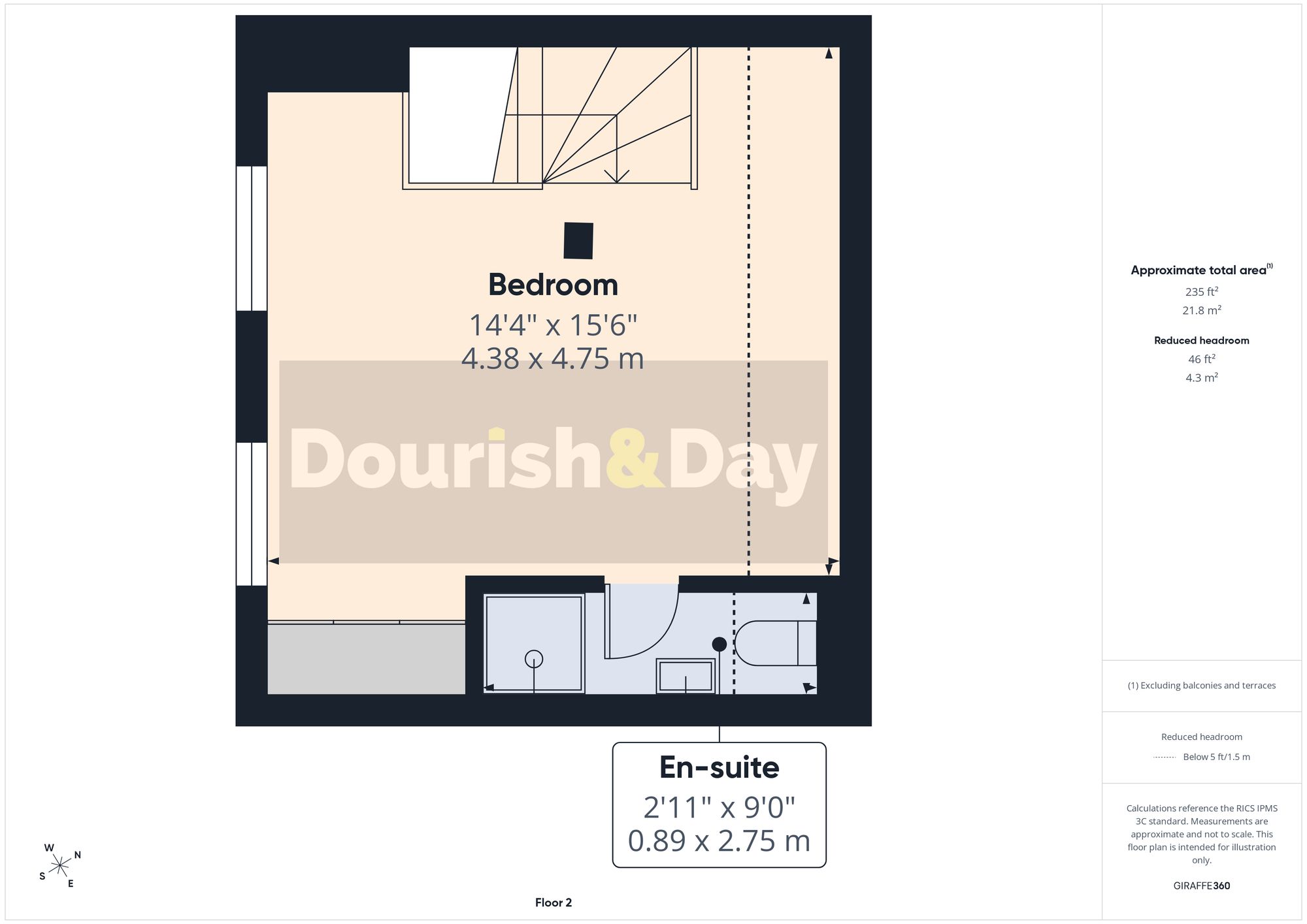 4 bed detached house for sale in Bartlett Close, Penkridge, ST19 - Property floorplan