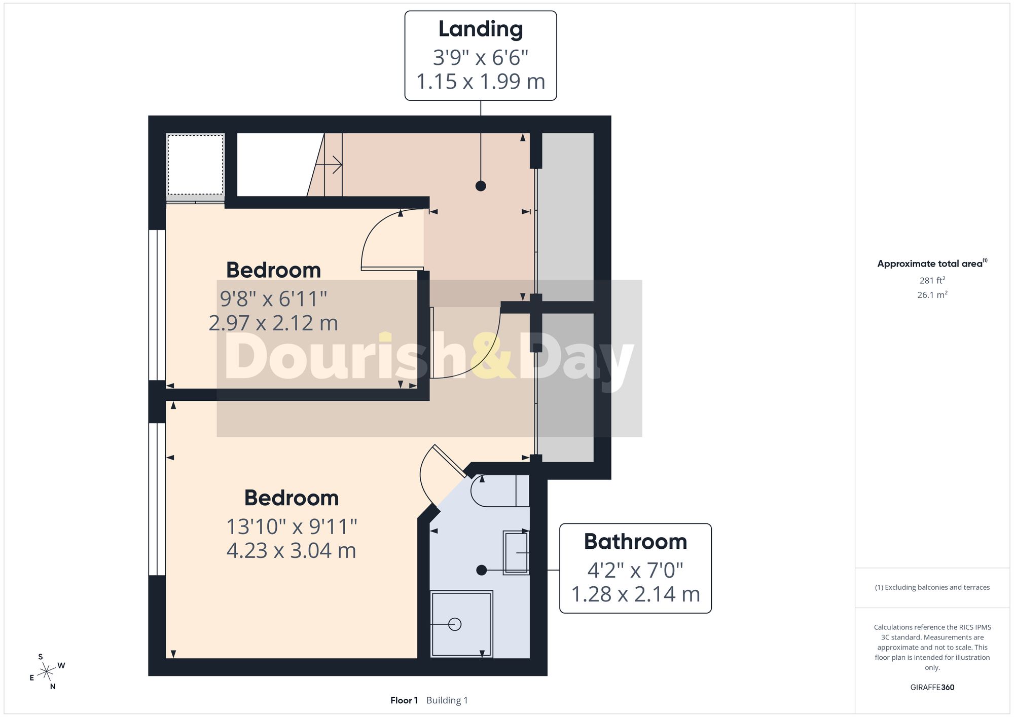 3 bed semi-detached bungalow for sale in Colwich Crescent, Stafford, ST16 - Property floorplan