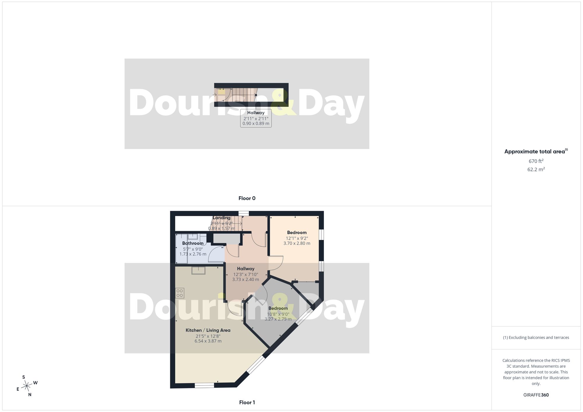 2 bed flat for sale in Rosemary Lane, Whitchurch, SY13 - Property floorplan