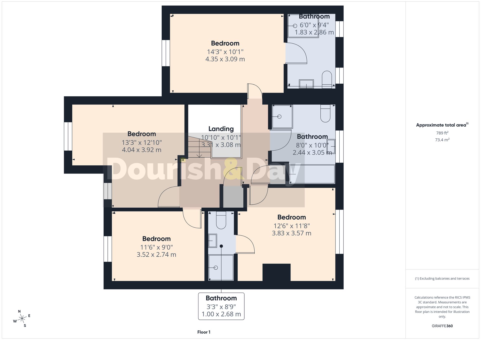 4 bed detached house for sale in Oak Tree Gardens, Coppenhall, ST18 - Property floorplan