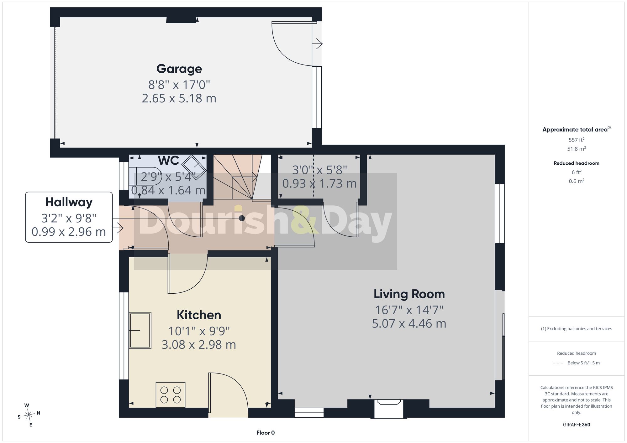 3 bed detached house for sale in Market Place, Hampton, SY14 - Property floorplan
