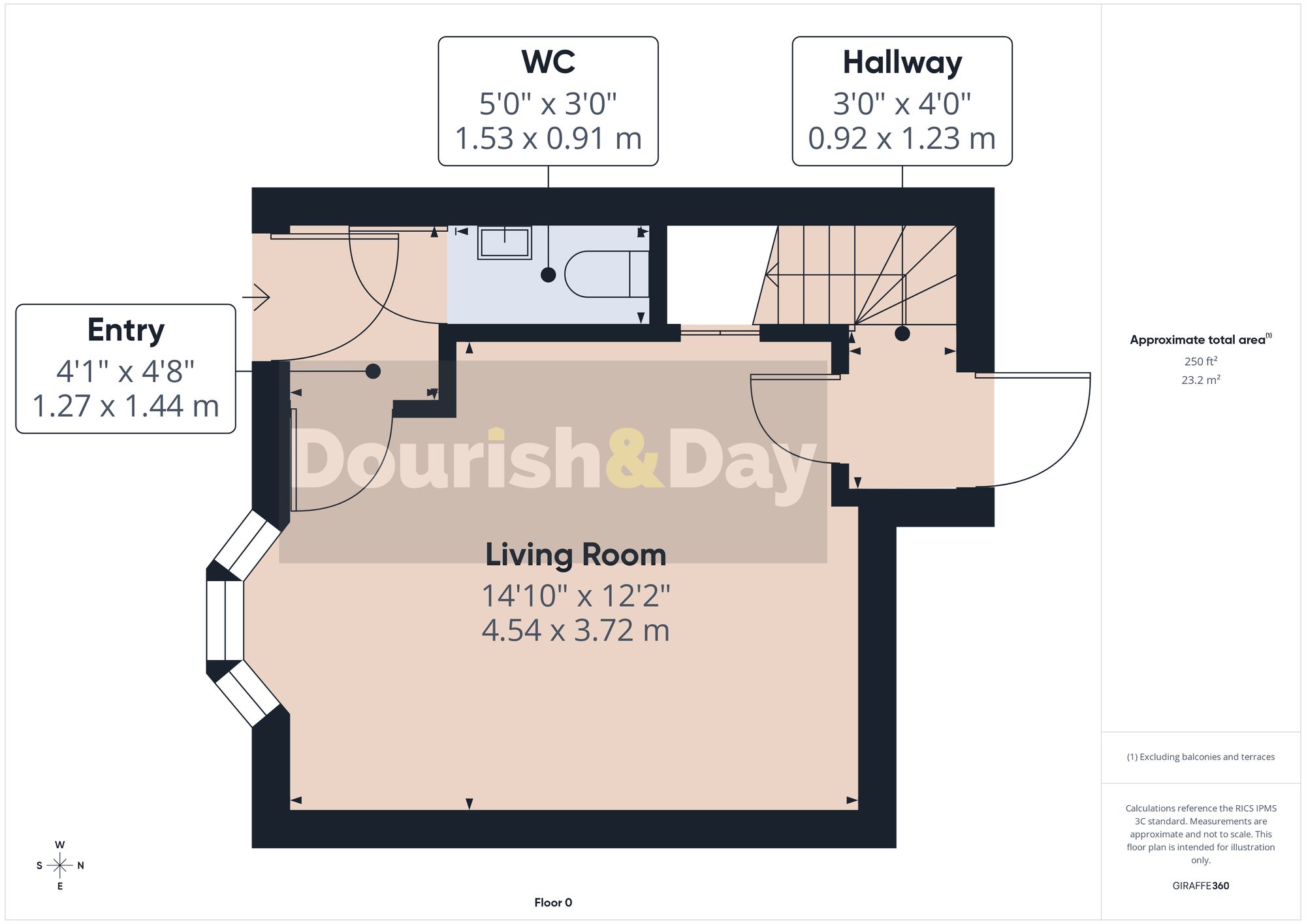 3 bed semi-detached house for sale in Oakley Road, Market Drayton, TF9 - Property floorplan