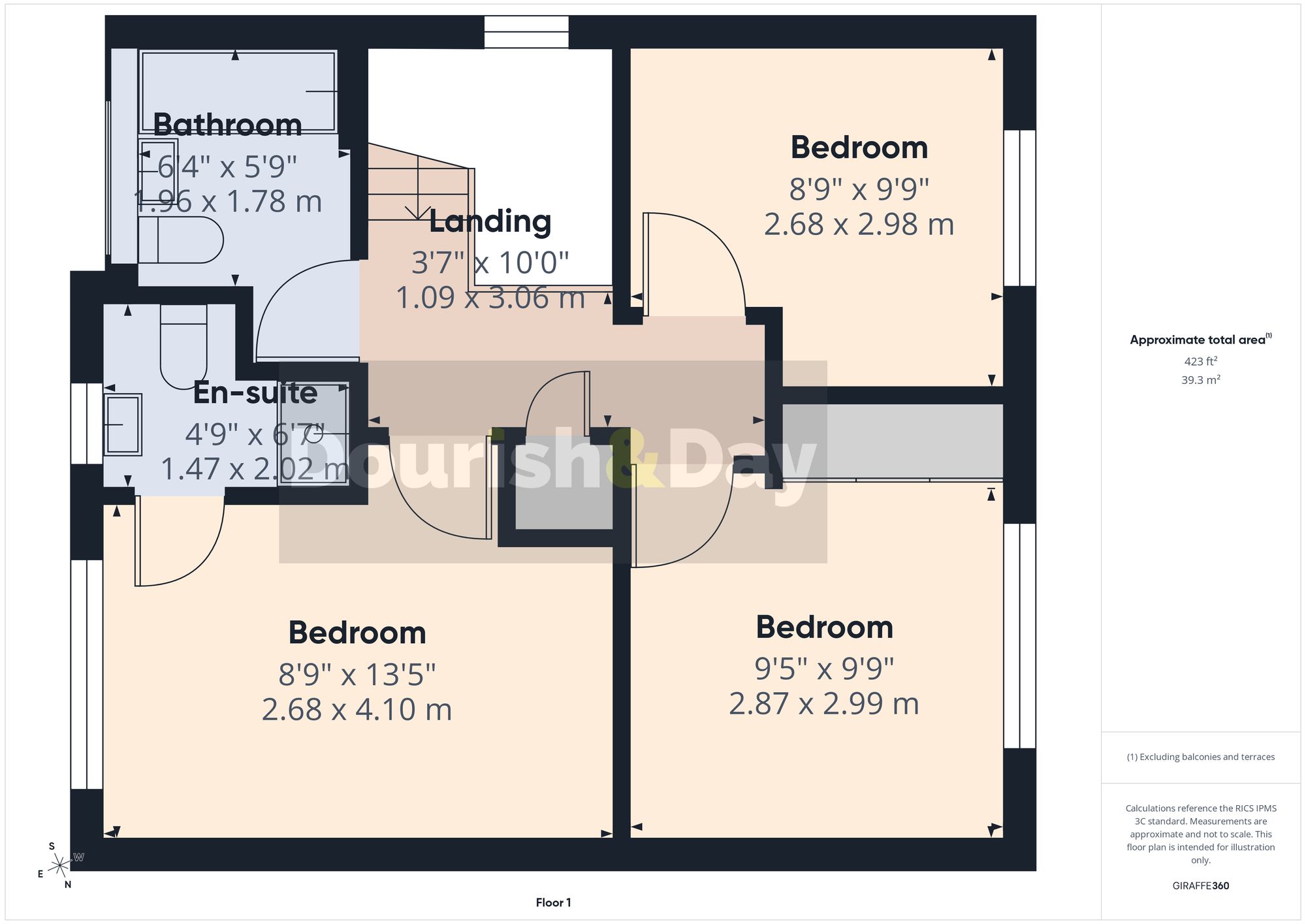 3 bed detached house for sale in Harrow Place, Stafford, ST16 - Property floorplan