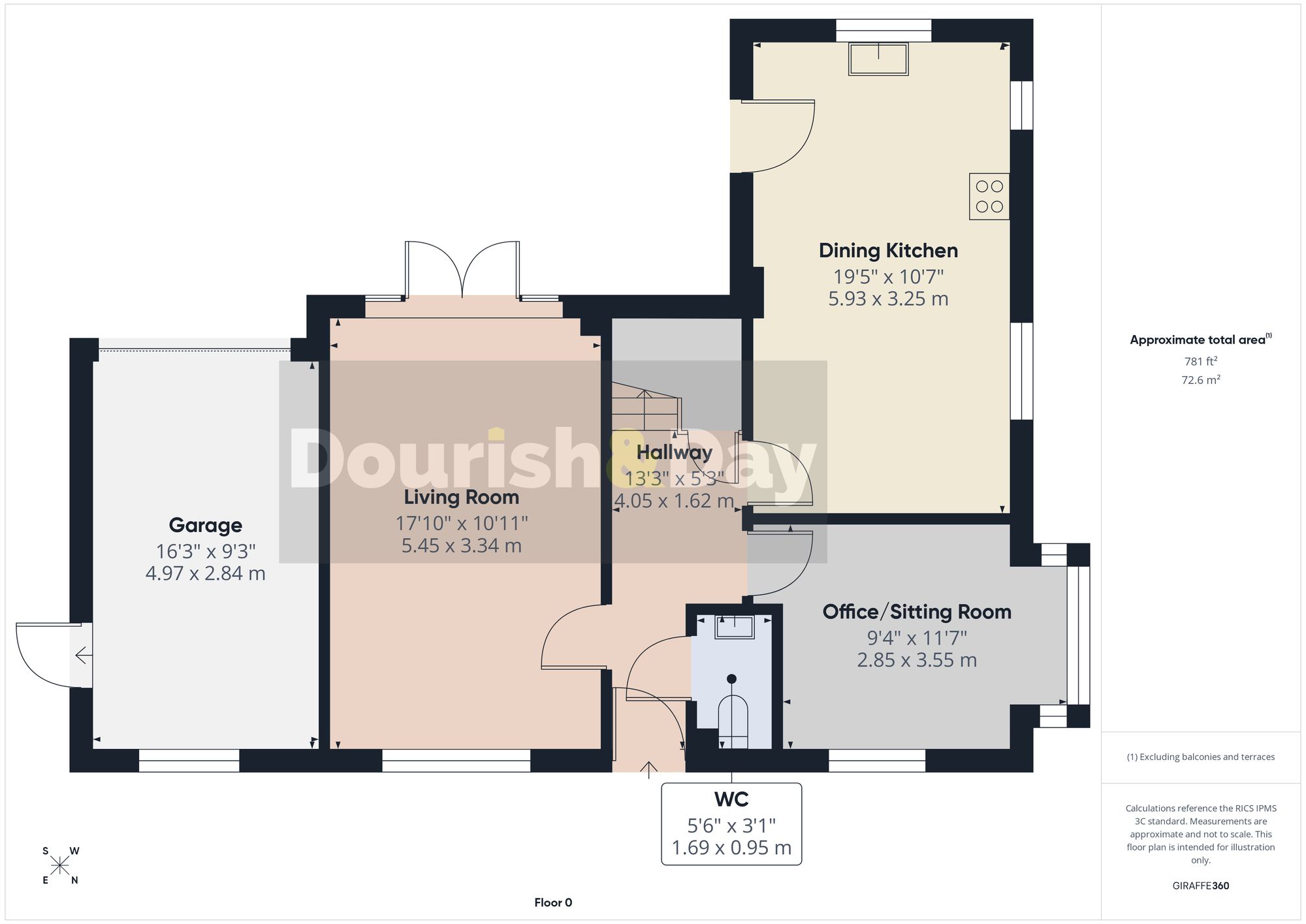 3 bed detached house for sale in Wrexham Road, Whitchurch, SY13 - Property floorplan