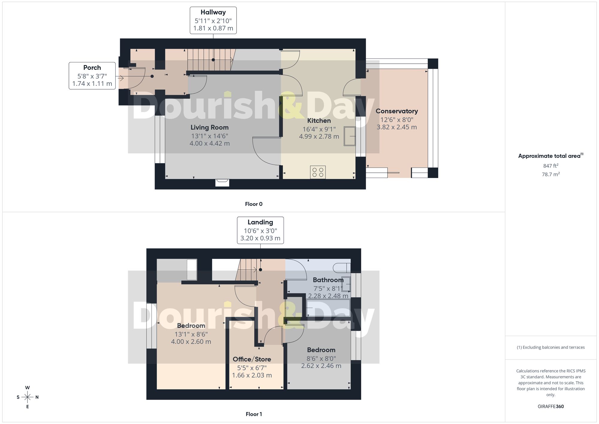 2 bed terraced house for sale in Mill Street, Prees, SY13 - Property floorplan